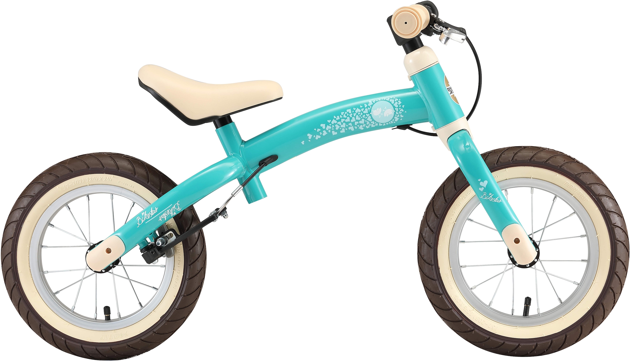 Bikestar Laufrad »BIKESTAR Kinderlaufrad ab 3 Jahre 12 Zoll Flex«