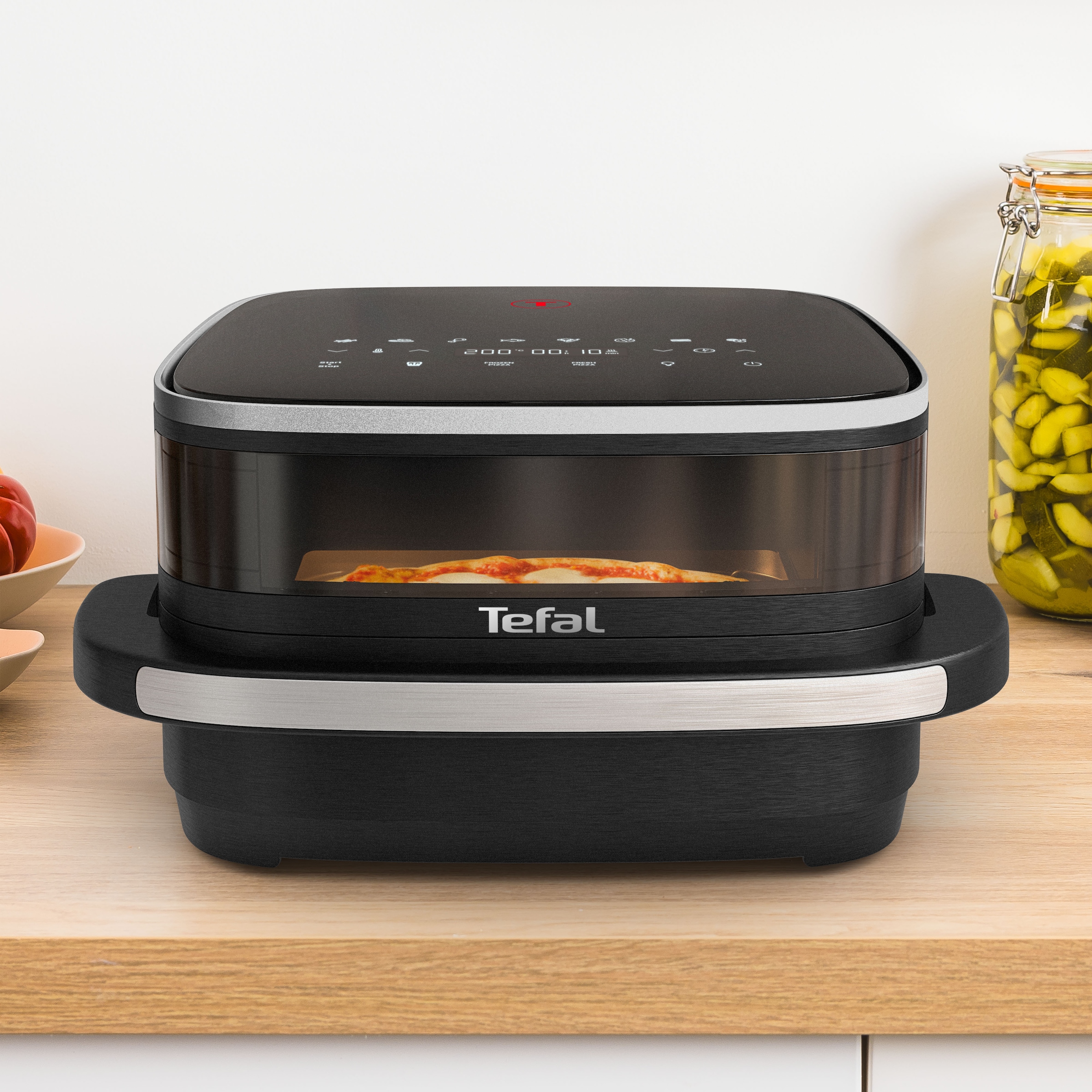 Tefal Heißluftfritteuse »FW4018 Easy Fry XL Surface mit Pizzabackfunktion«, 2200 W