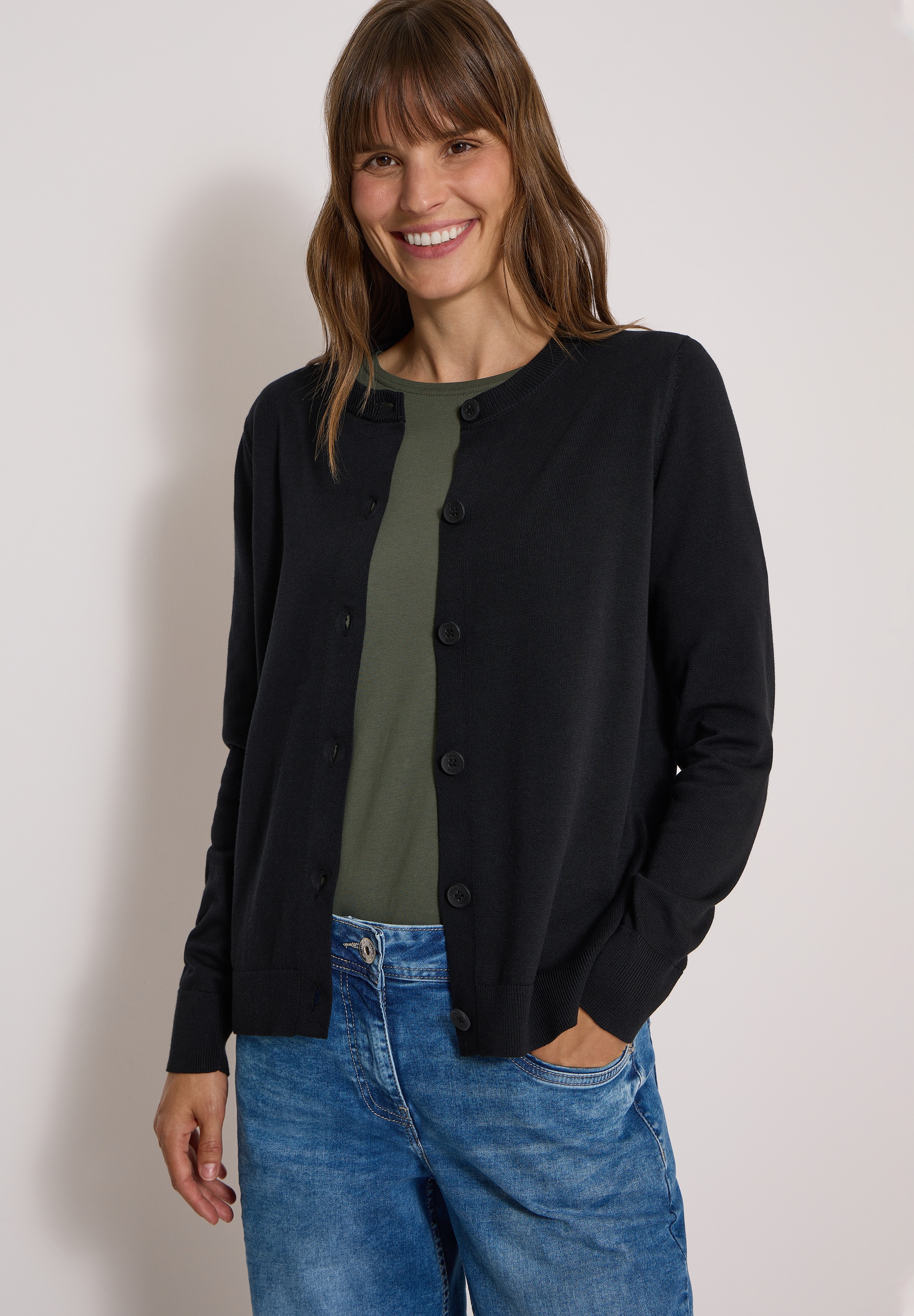 Cecil Cardigan mit Knopfleiste