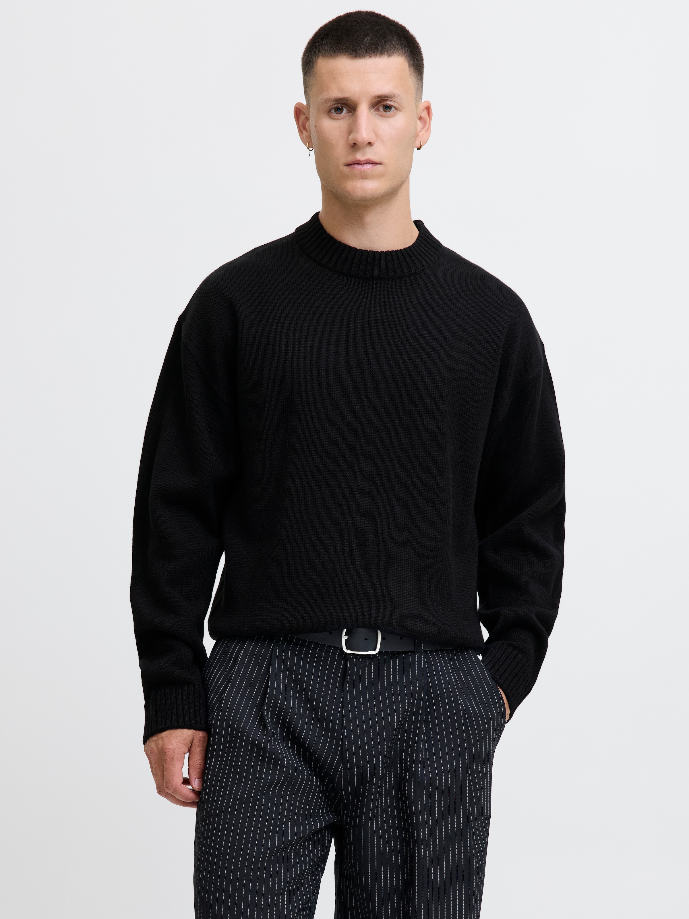 Jack & Jones Strickpullover "JJEURBAN JACK KNIT CREW NECK SN" günstig online kaufen