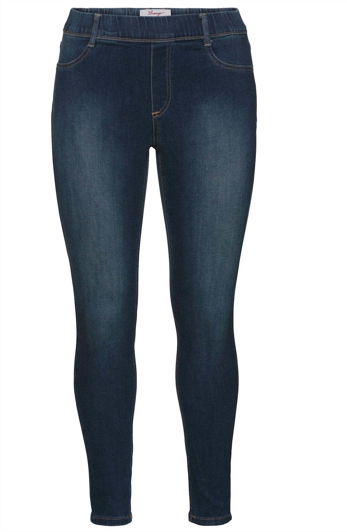 Sheego Jeansleggings, (1 tlg.)