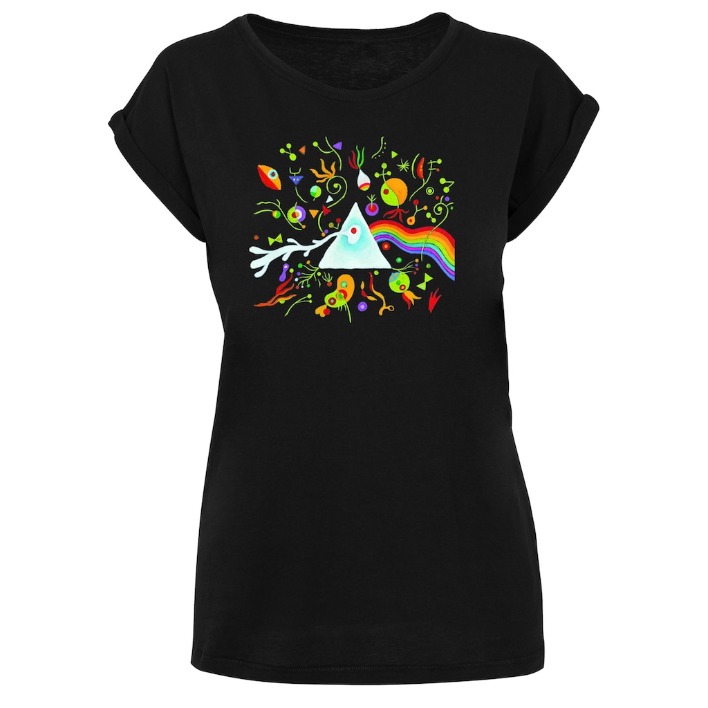 F4NT4STIC T-Shirt »Pink Floyd Miro 70s Prism Psychedelic Logo«