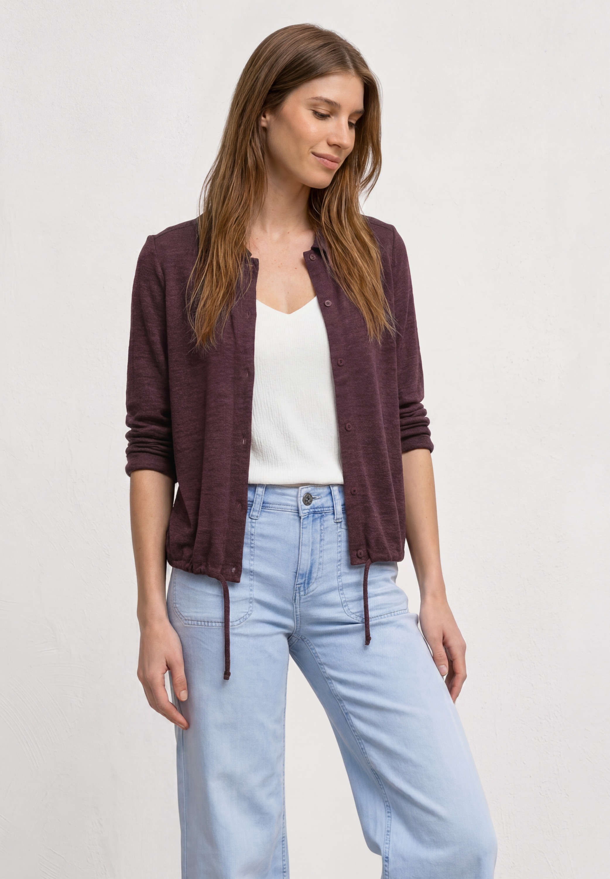 STREET ONE Cardigan in Unifarbe