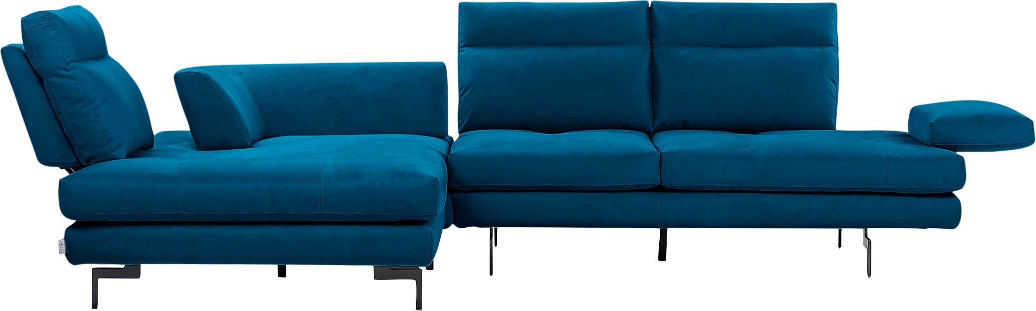 CALIA ITALIA Ecksofa "Toby Wing, Komfortsofa mit Sitzkomfort der Extraklass günstig online kaufen