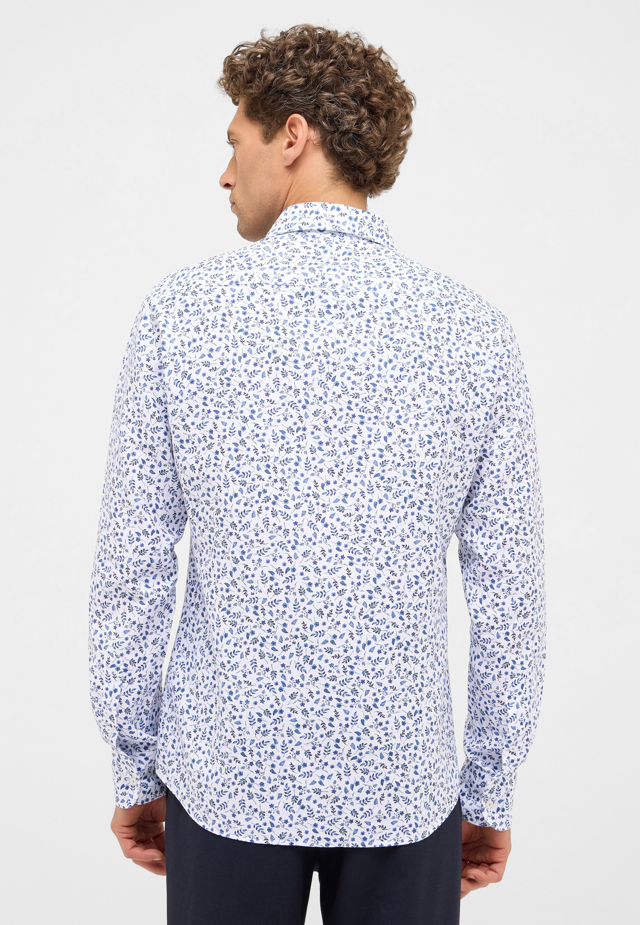 Eterna Langarmhemd »SLIM FIT«, EASY IRON (bügelleicht)