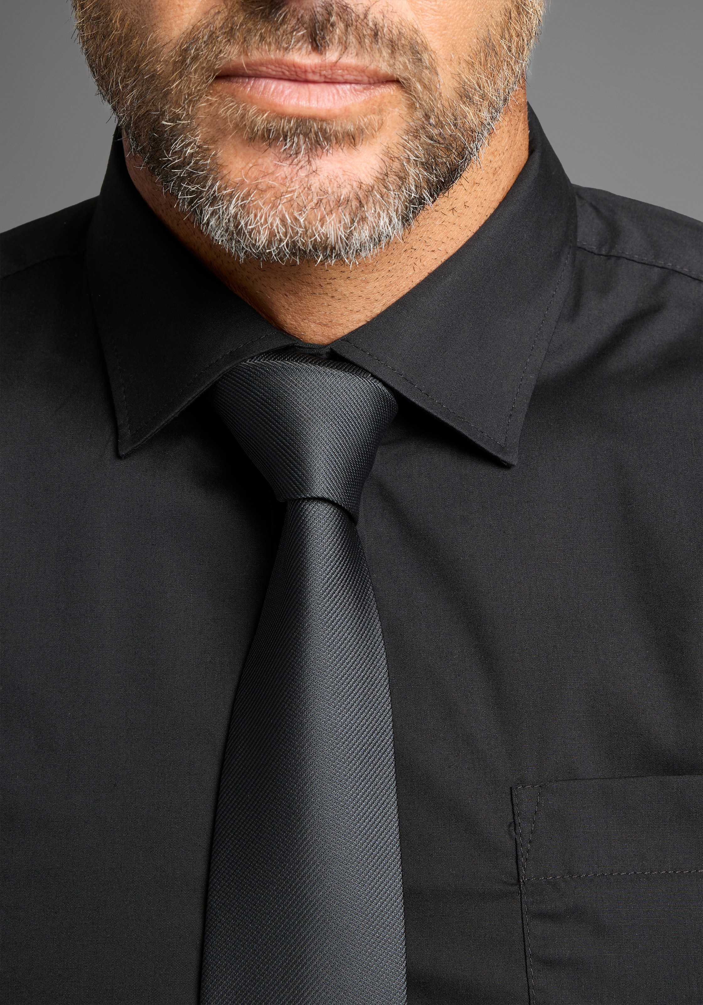 Man's World Krawatte mit nimalistischem ton-ton Streifen Design - NEW günstig online kaufen