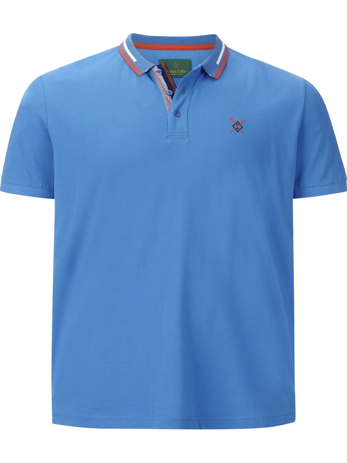 Charles Colby Poloshirt »Poloshirt EARL EMLYN«, (1 tlg.), mit Ruder-Aufdruck