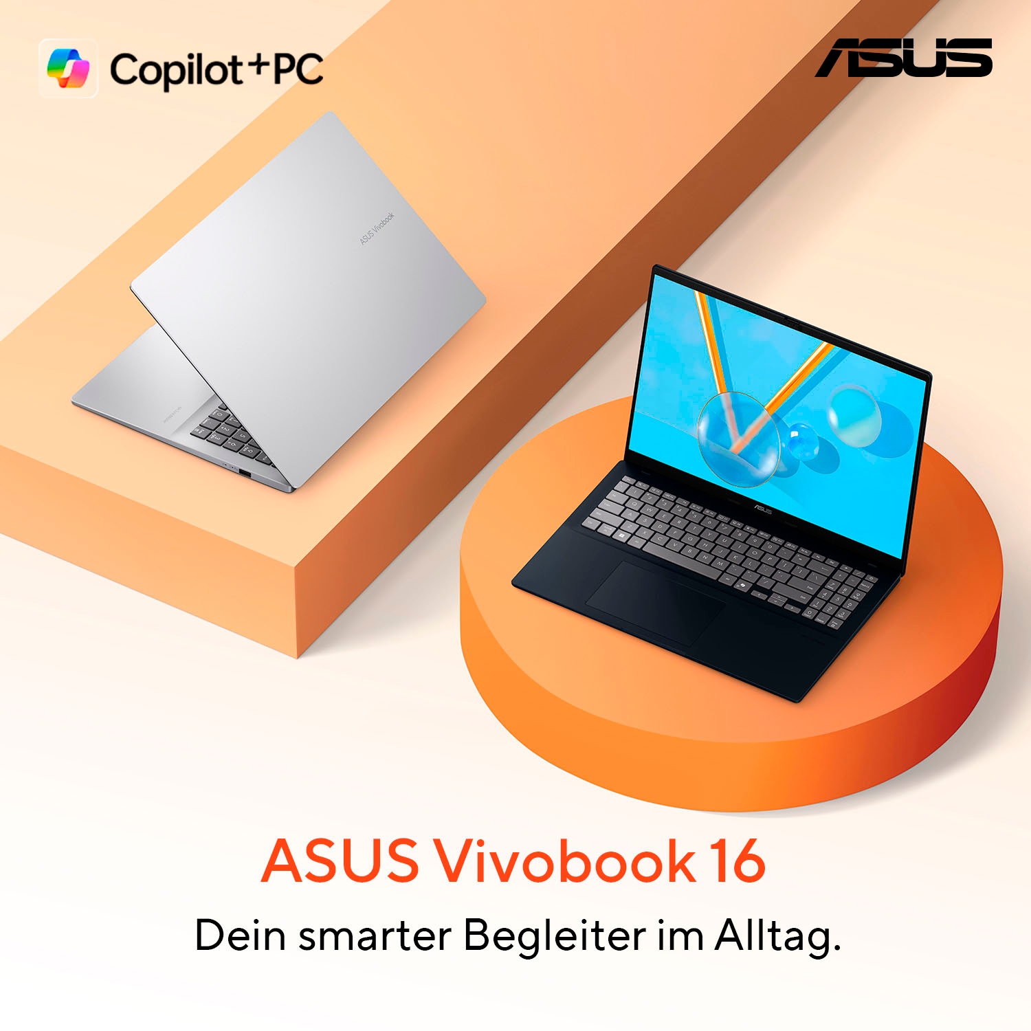 Asus Notebook »Vivobook 16 M1607KA-MB172W« 40,6 cm / 16 ″ AMD Ryzen™ AI 5 Radeon Graphics 1.000 GB SSD