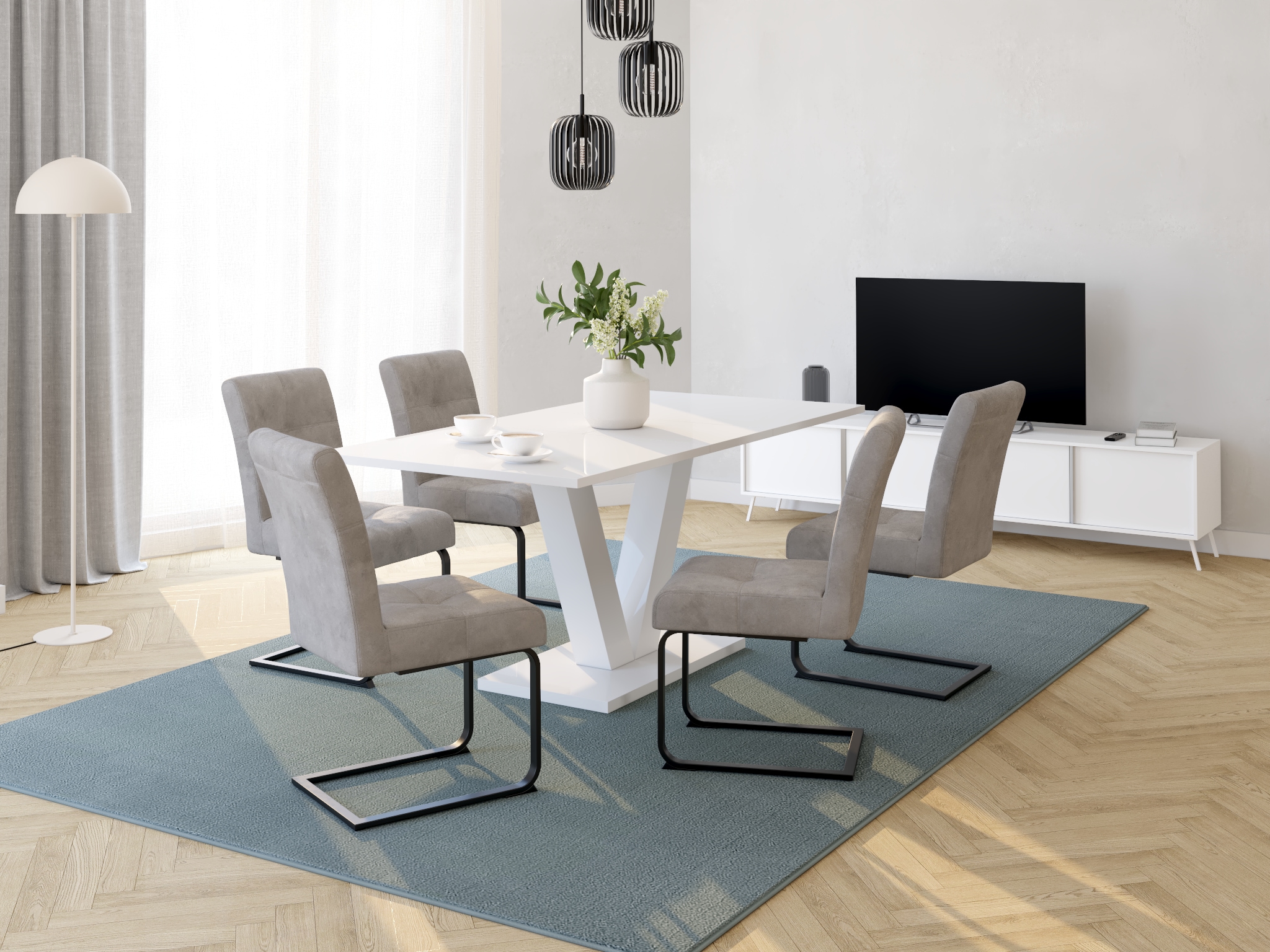 Home affaire Lowboard »City« Breite ca. 205 cm