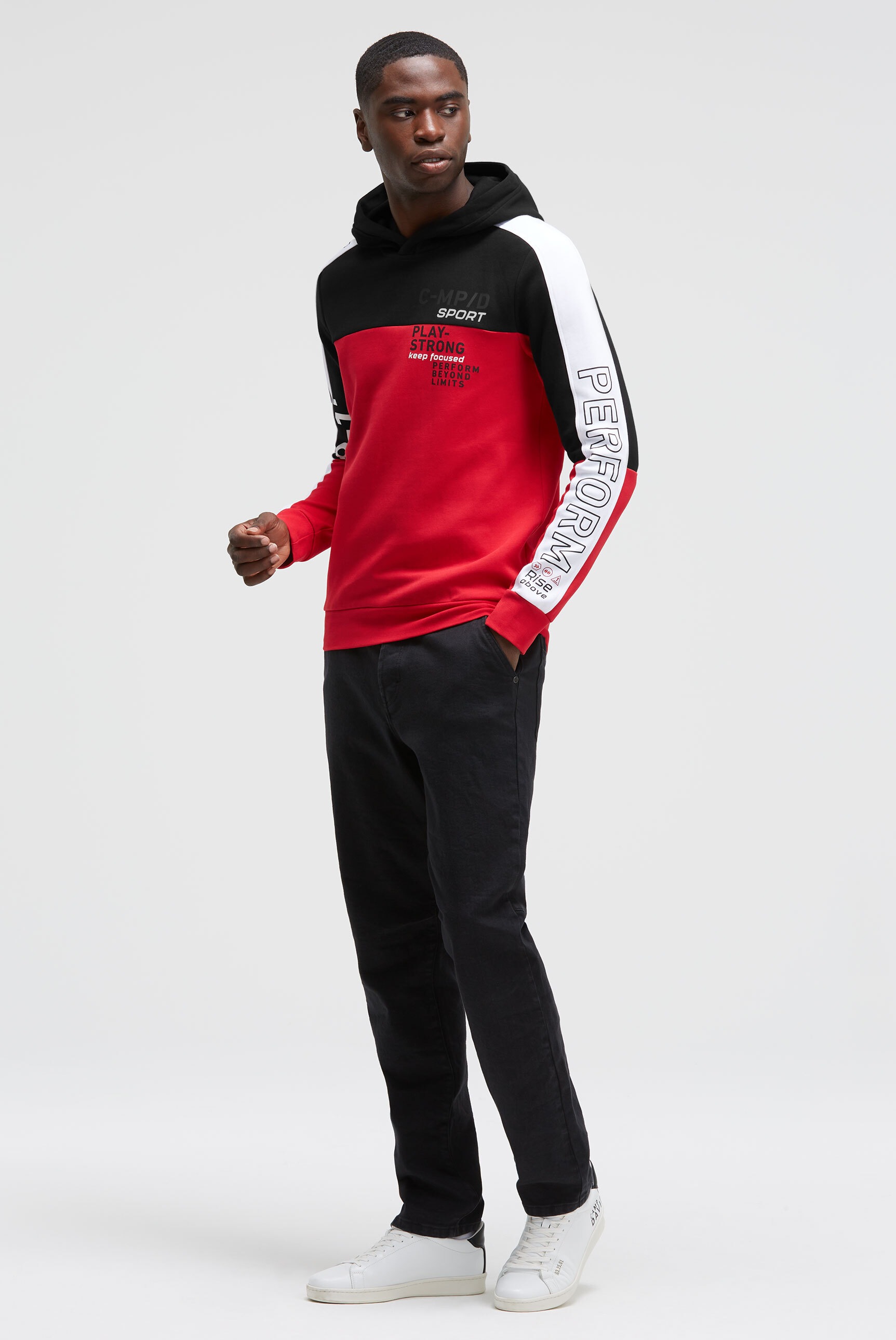 CAMP DAVID Kapuzensweatshirt, mit Baumwolle