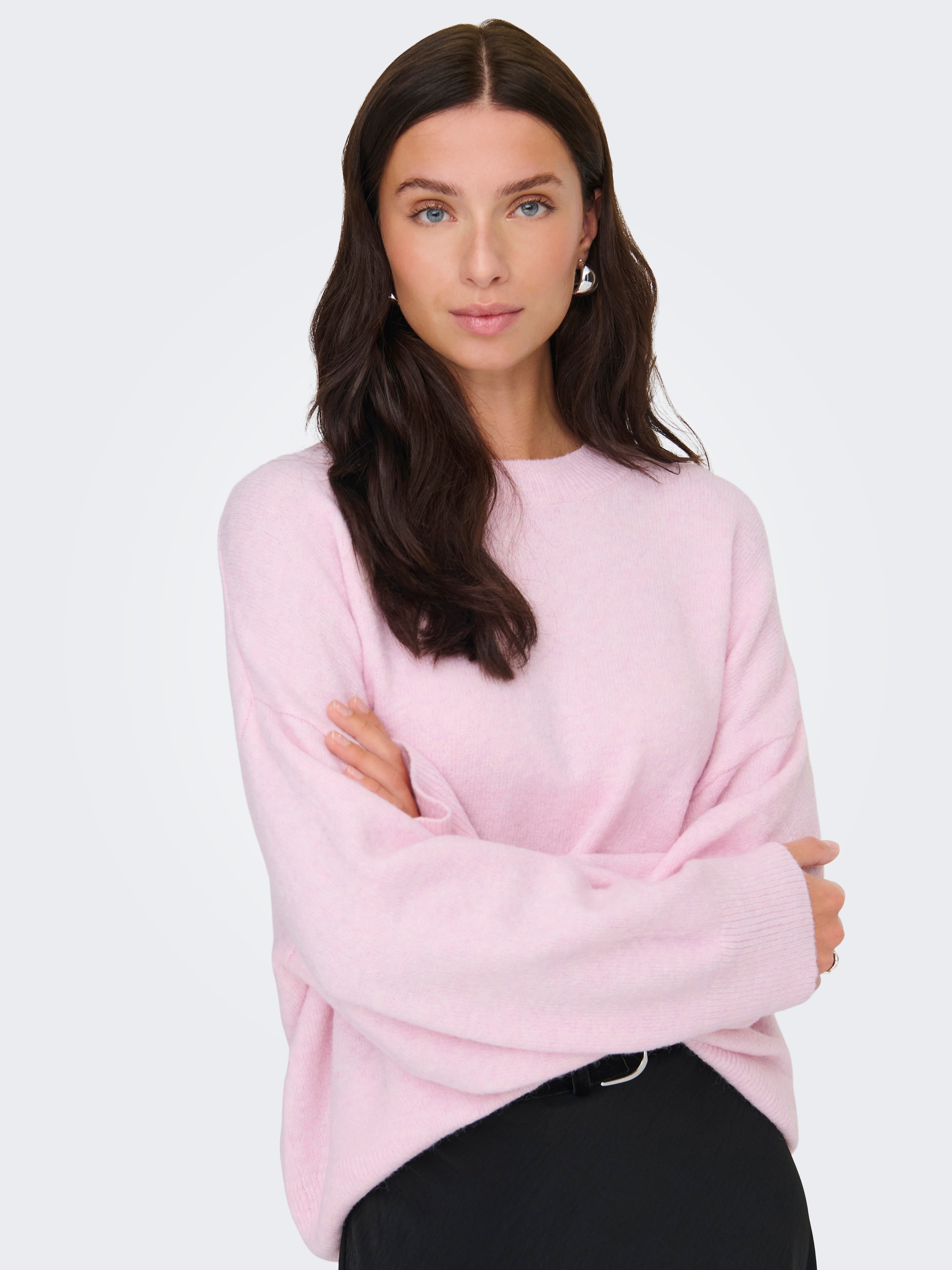 JDY Strickpullover "JDYSONJA L/S O-NECK PULLOVER KNT NOOS" günstig online kaufen