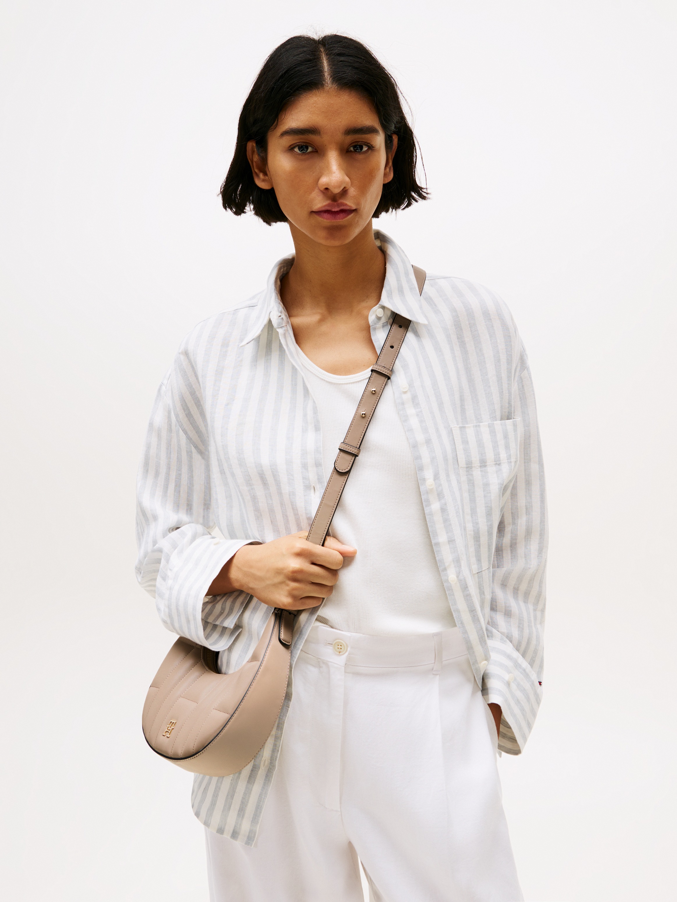 Tommy Hilfiger Schultertasche "TH FEMININE MOON CROSSOVER", Damen Umhängeta günstig online kaufen