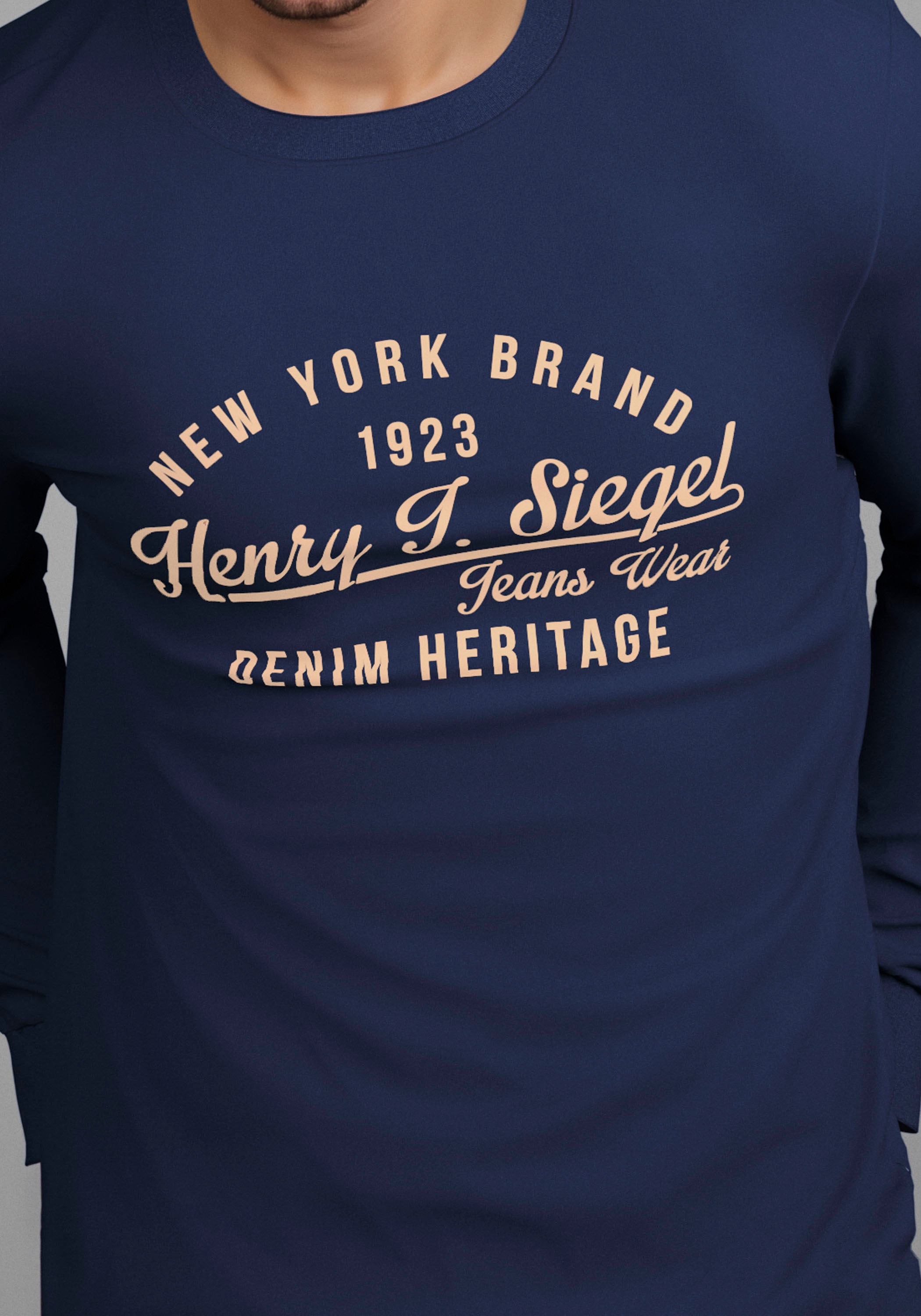 H.I.S Rundhalsshirt »Neue Kollektion!«, mit Print
