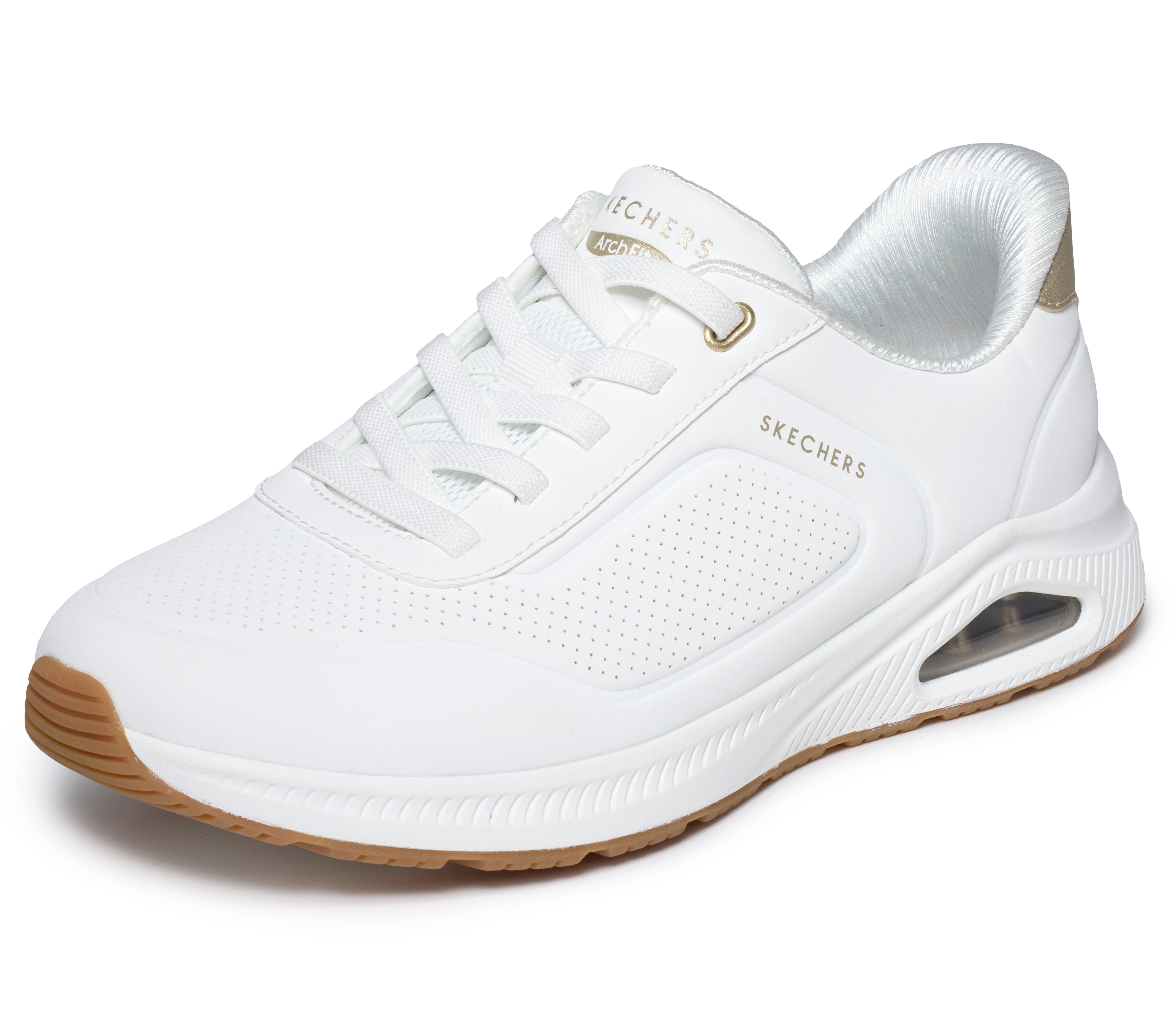 Skechers Slip-On Sneaker "ARCH FIT UNO" Schlupfschuh, Halbschuh, Freizeitschuh mit Slip ins