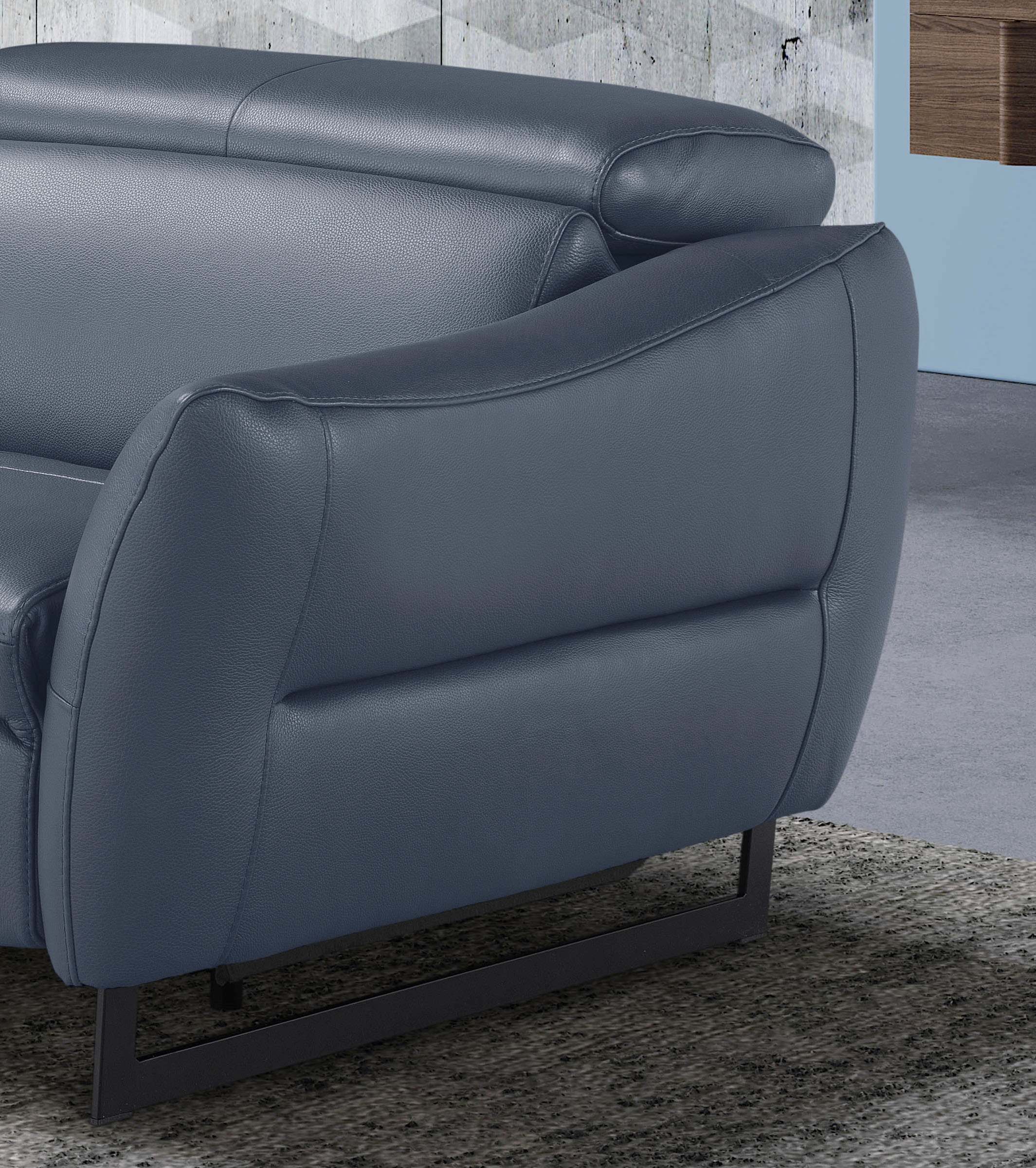 Thumbnail - Egoitaliano 2,5-Sitzer "Dafne, elegantes Designsofa mit hohem Sitzkomfort" wahlw. mit elektrischer Relaxfunktion, Kopfte...