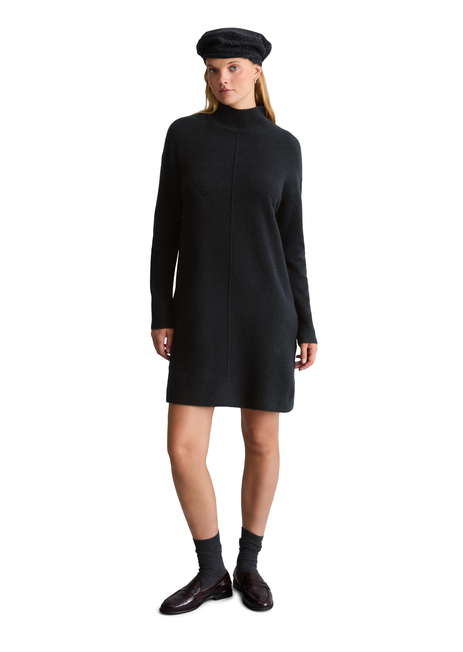 Marc O'Polo DENIM Strickkleid »oversize aus softem Schurwolle-Mix«