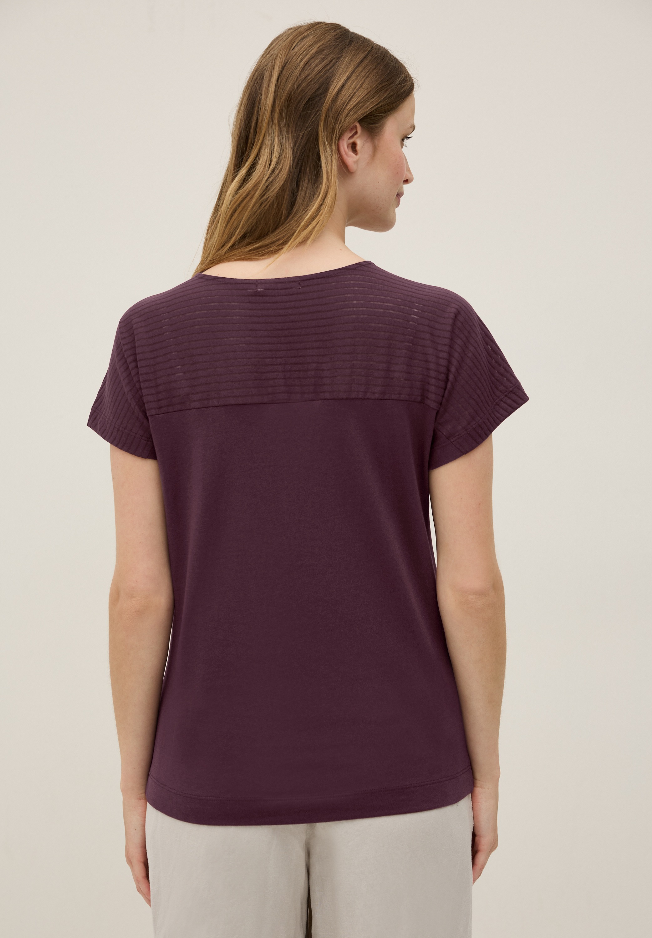 Cecil V-Shirt, im soften Baumwoll-Mix günstig online kaufen