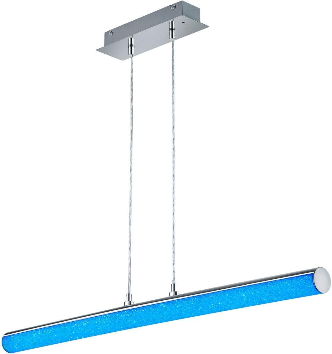 TRIO Leuchten LED Pendelleuchte »EMILA«, 1 flammig, Leuchtmittel LED-Board | LED fest integriert, Fernbedienung,integrierter Dimmer,RGBW-Farbwechsler