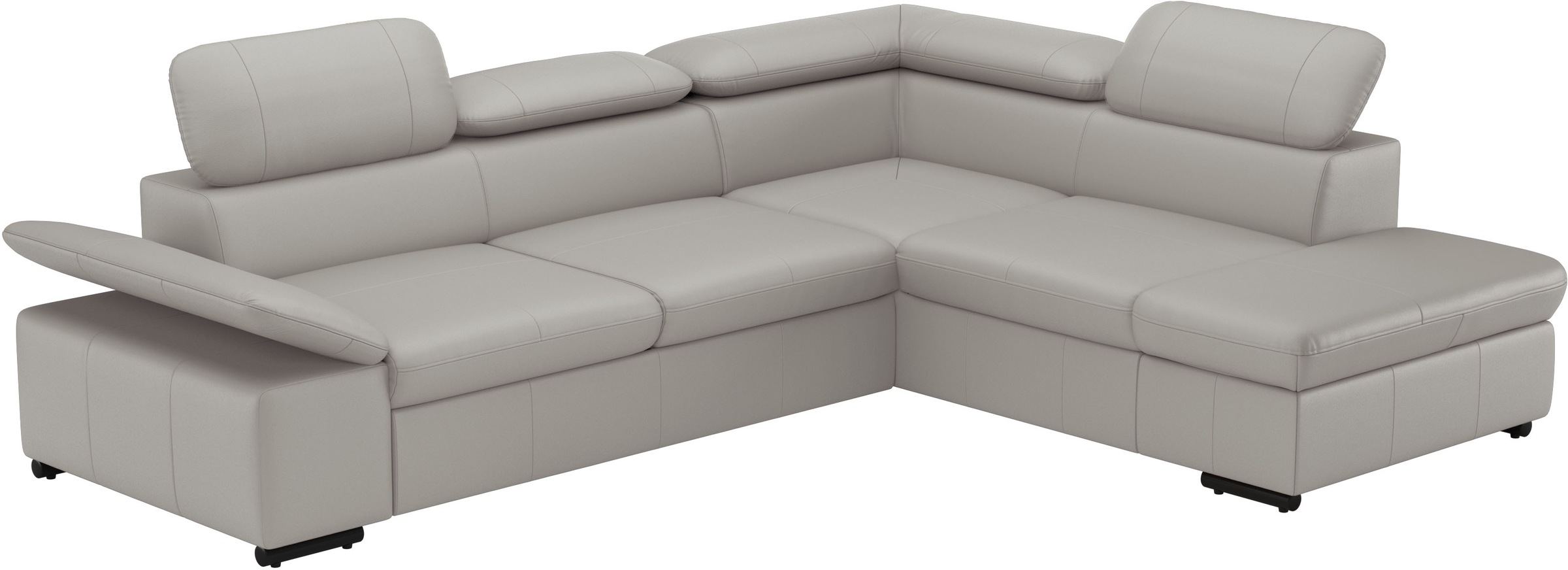 sit&more Ecksofa »Alcudia L-Form«, mit Armteilverstellung, optional Kopfteilverstellung und Bettfunktion