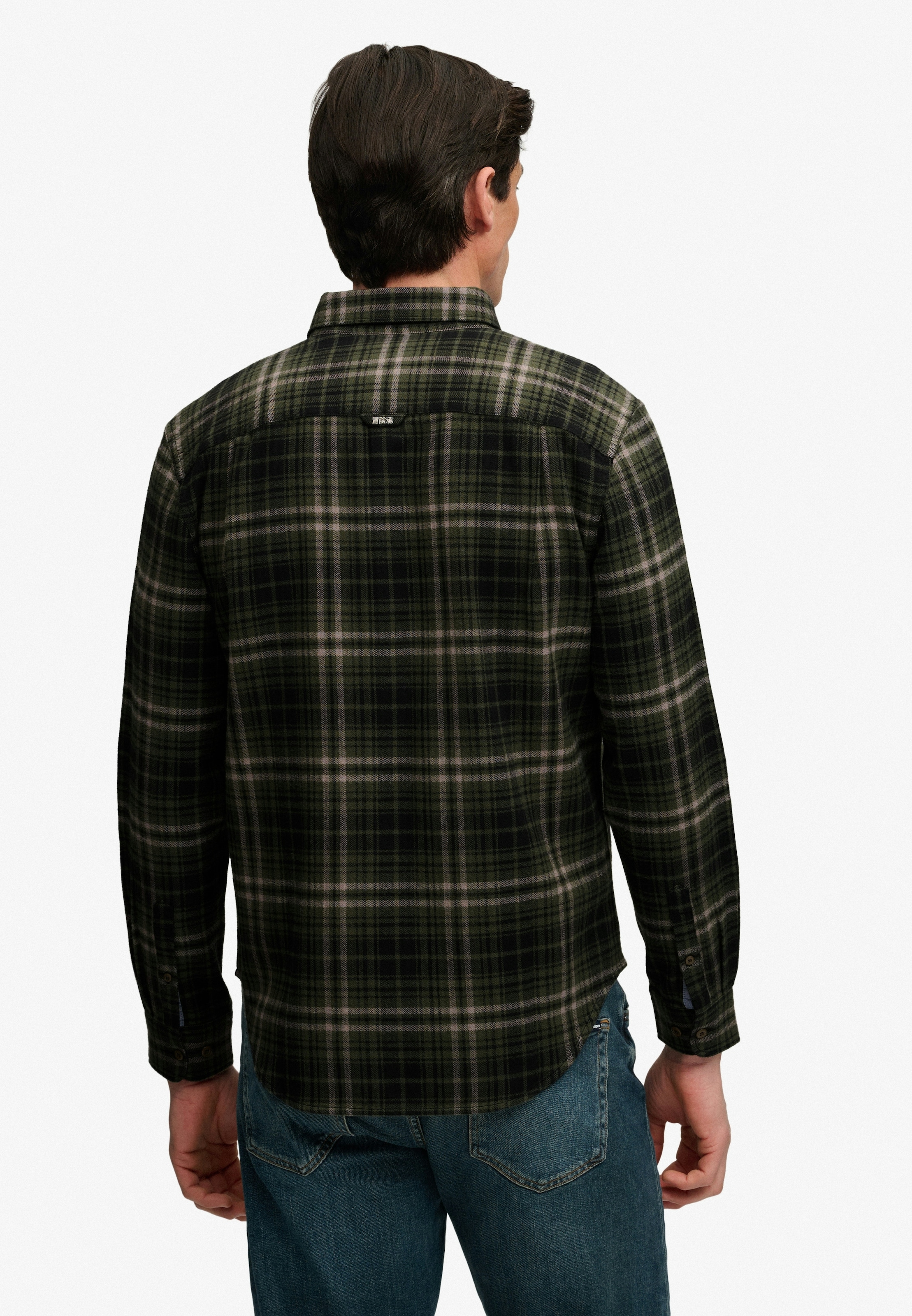 Superdry Langarmhemd »L/S COTTON LUMBERJACK SHIRT« Baumwolle, regular fit