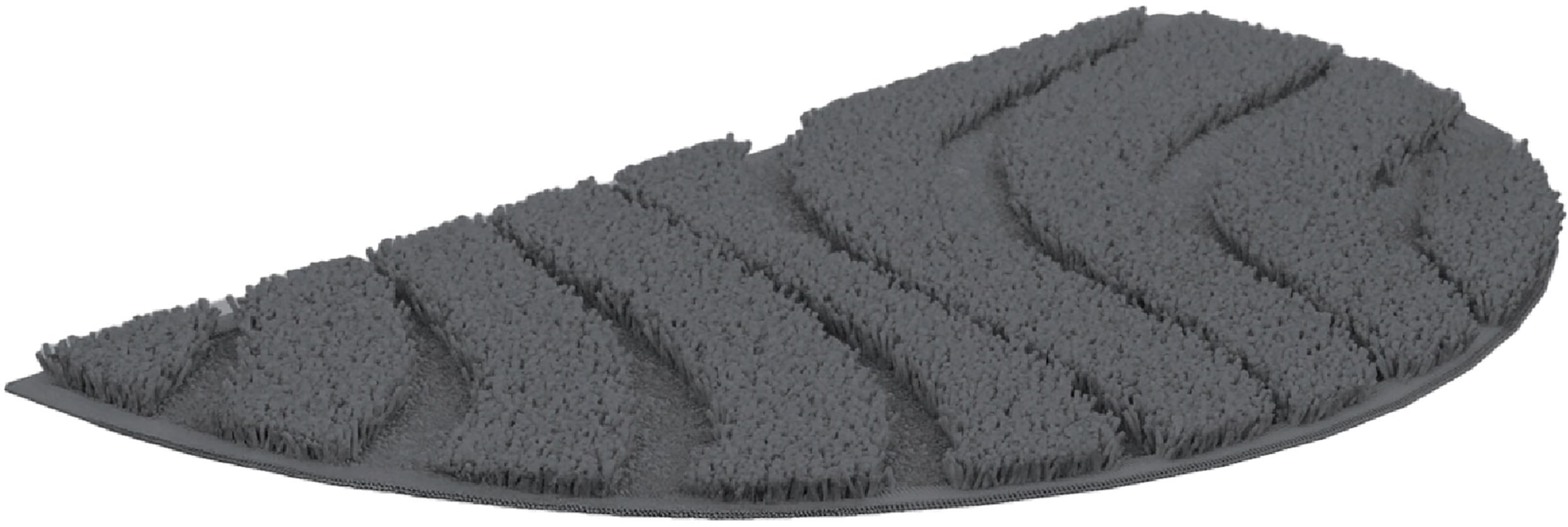 OTTO home Badematte »Levii, Badvorleger, Badezimmer Teppich, sehr weich« Höhe 20 mm rutschhemmend beschichtet fußbodenheizungsgeeignet | schnell trocknend Hoch-Tief-Effekt, weiche Haptik, Made in Europe