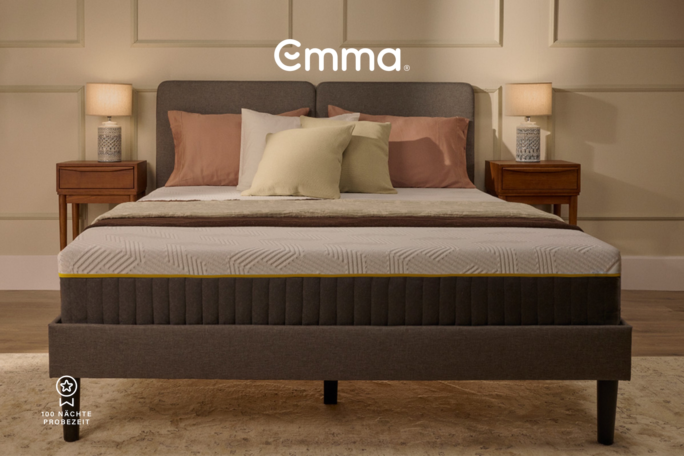 Emma Hybridmatratze »NEUHEIT: Emma Original Pro Matratze« 27 cm hoch 1 Stk. tlg. 7-Zonen-Komfort, MemoryAdapt-Schaum, Randschutz, waschbarer Bezug