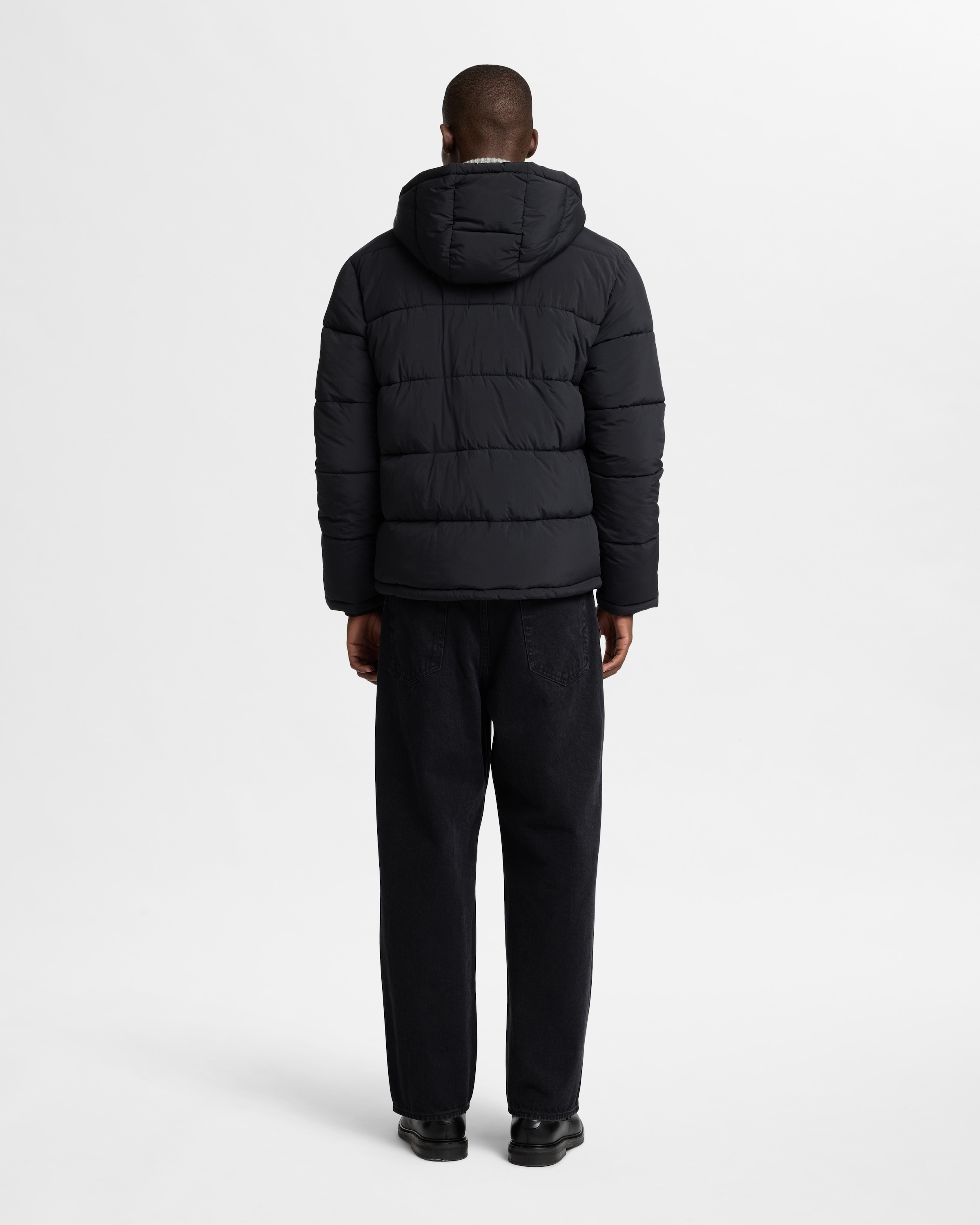 SELECTED HOMME Outdoorjacke »SLHCOOPER PUFFER JKT NOOS«, mit Kapuze