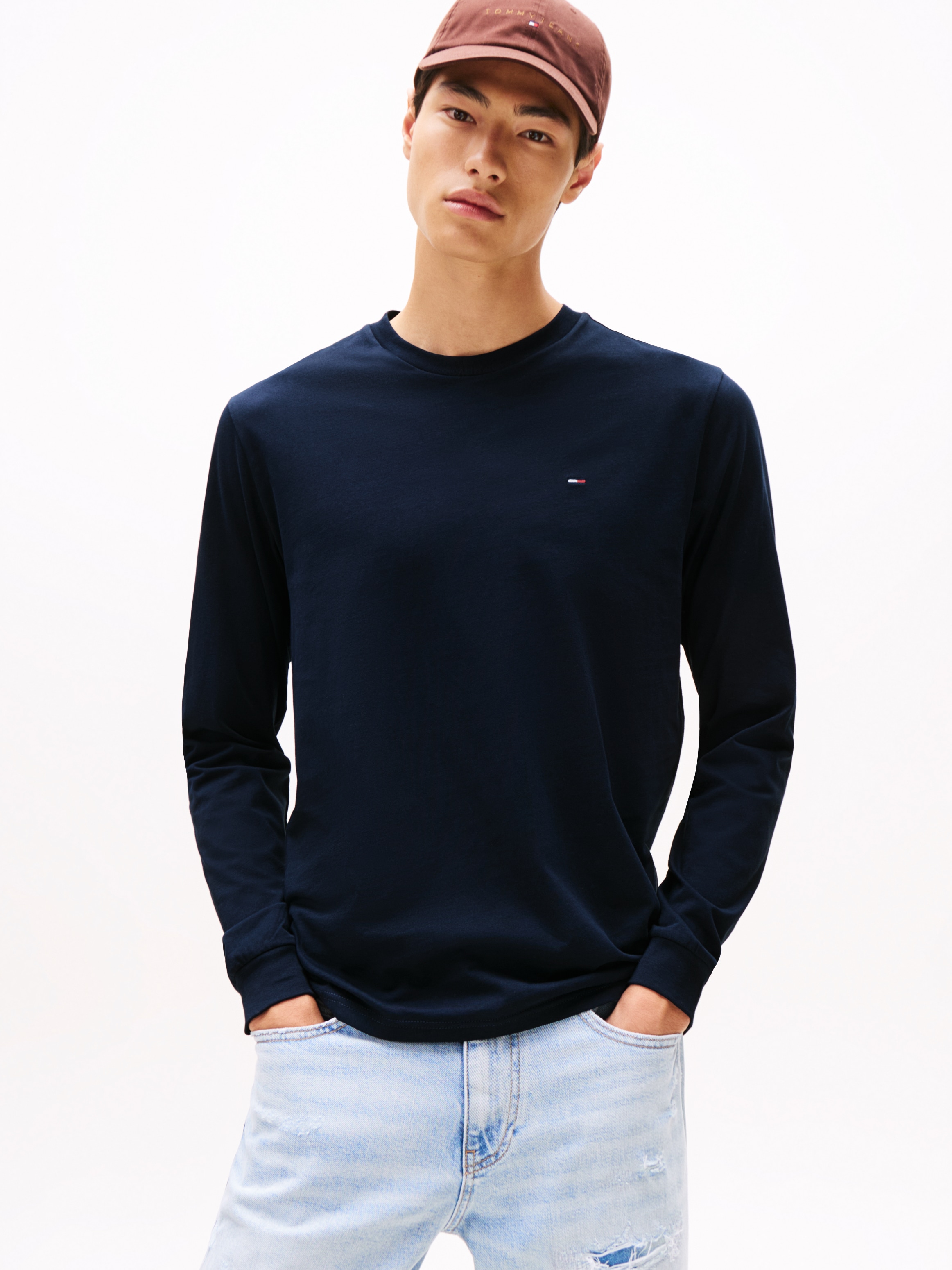 Thumbnail - Tommy Jeans Longsleeve "TJM SLIM 2PACK L/S EXT" 2 Stk. tlg.