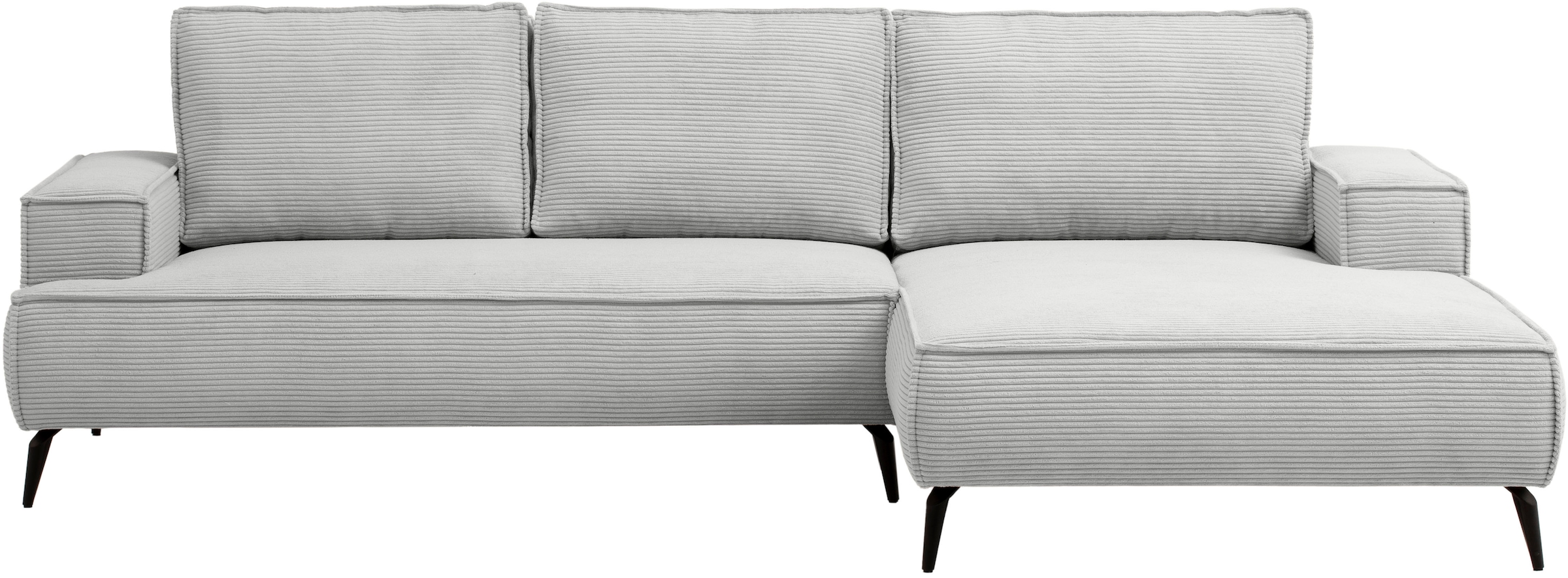 andas Sitzgruppe "TVINNU, Polsterecke mit Hocker, L-Form, Sofa in Cord", (S günstig online kaufen