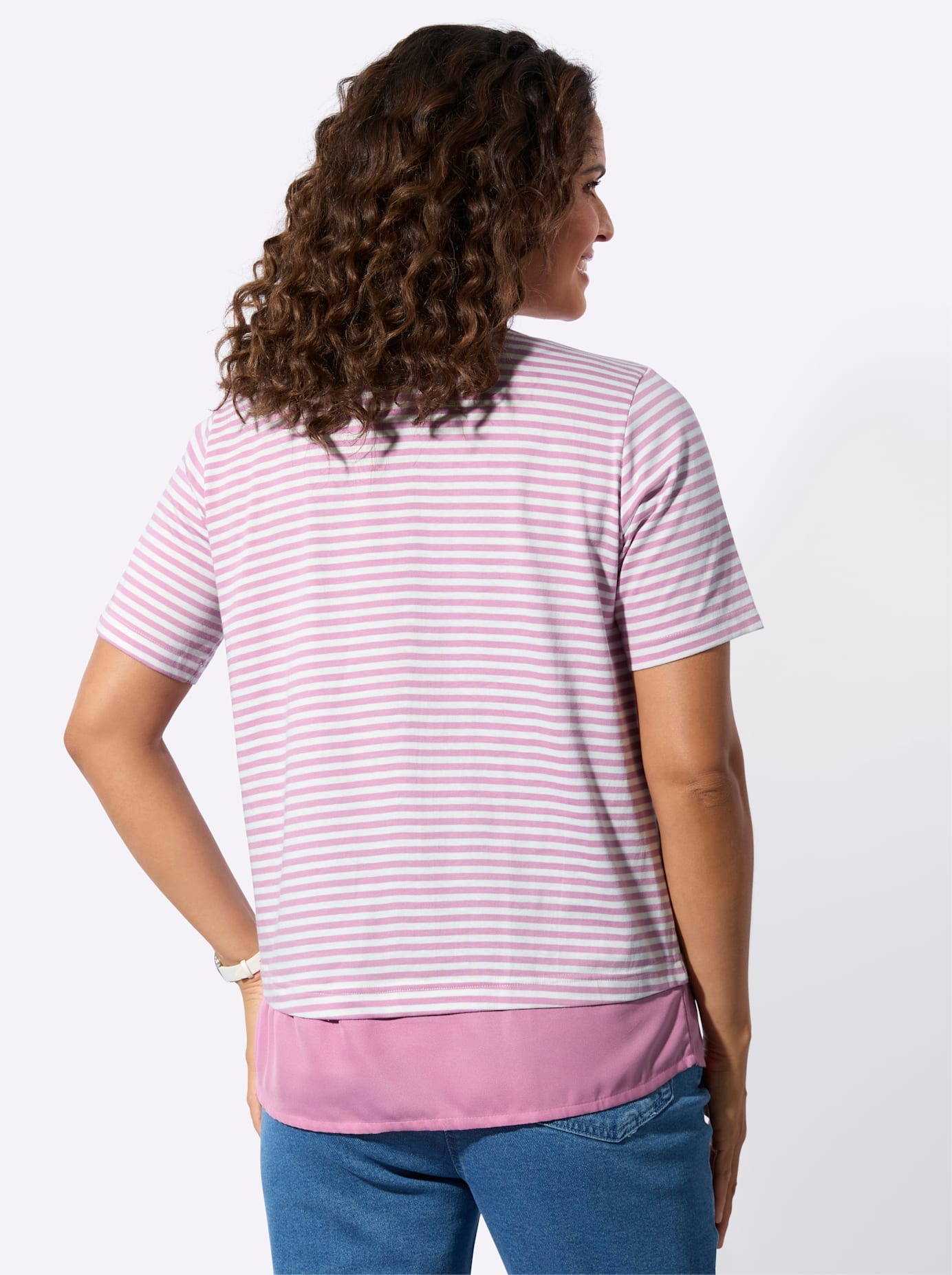 Casual Looks 2-in-1-Shirt "Ringelshirt" 1 tlg. tlg. günstig online kaufen