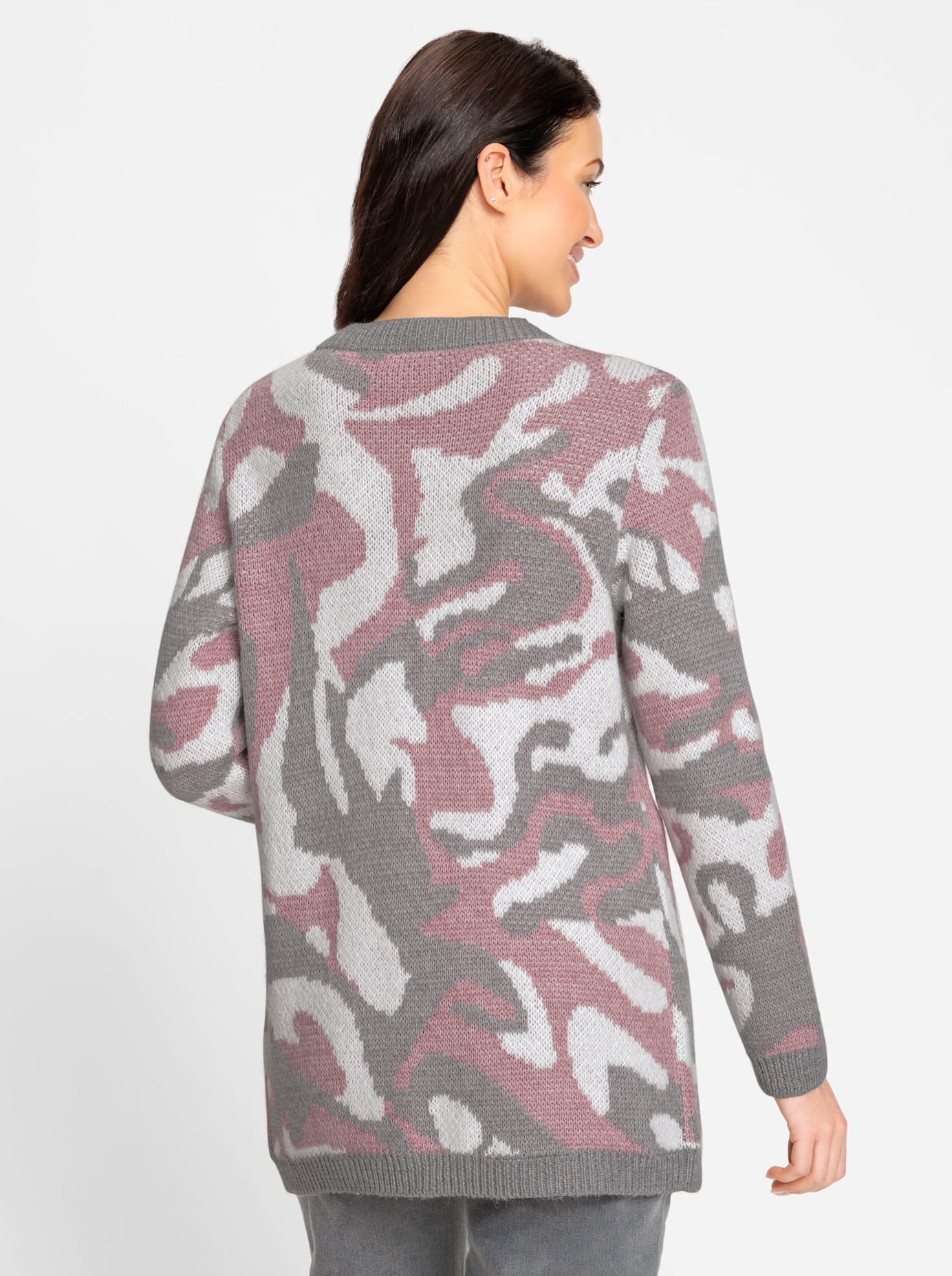 Inspirationen Jacquardstrickjacke