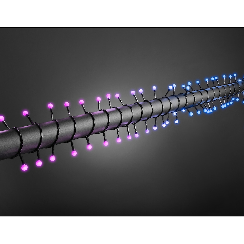 KONSTSMIDE LED-Lichterkette »Weihnachtsdeko aussen«, 80 St.-flammig