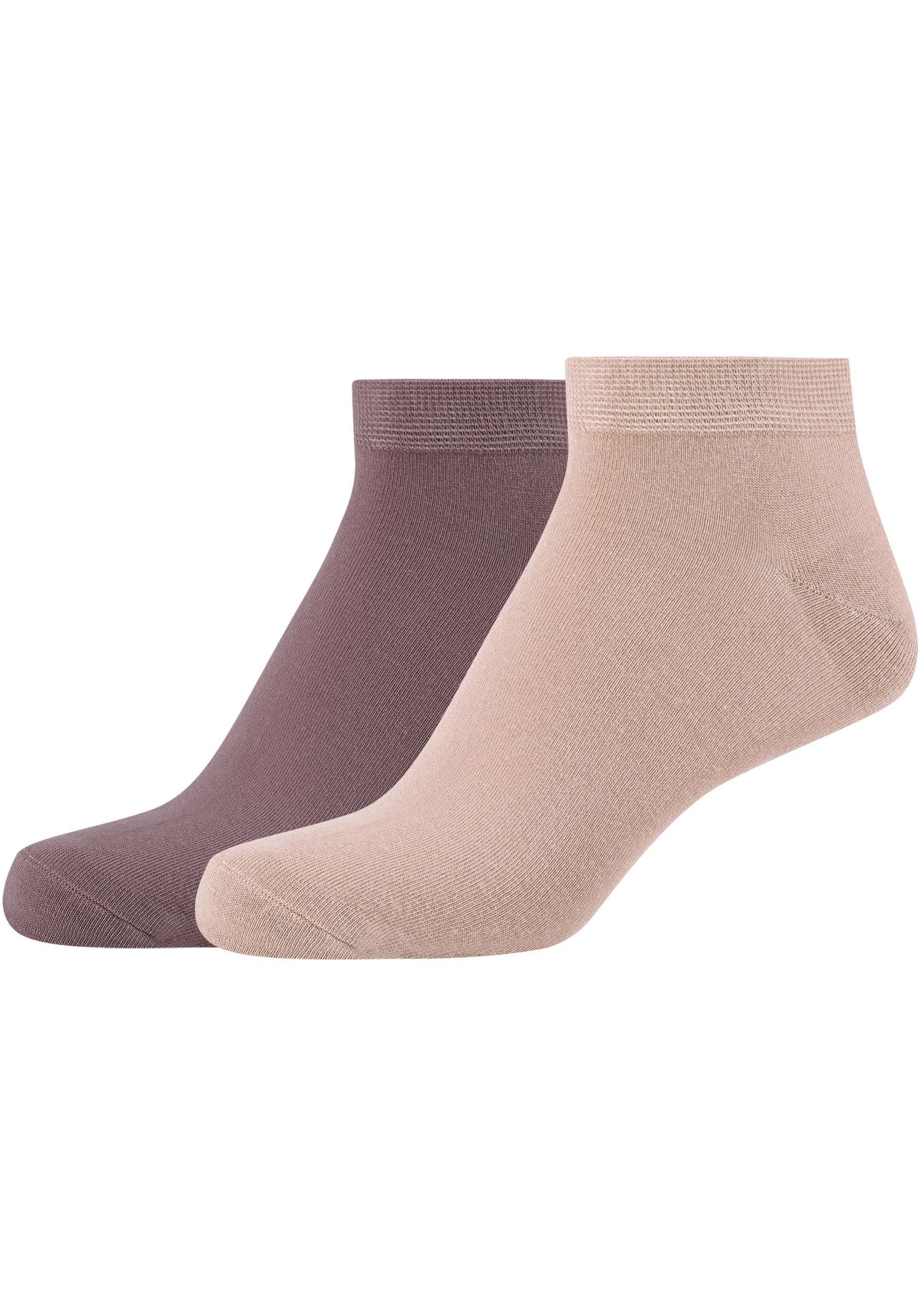 Camano Kurzsocken »silky touch«, (6er Pack), mit hautfreundlichem Gewebe