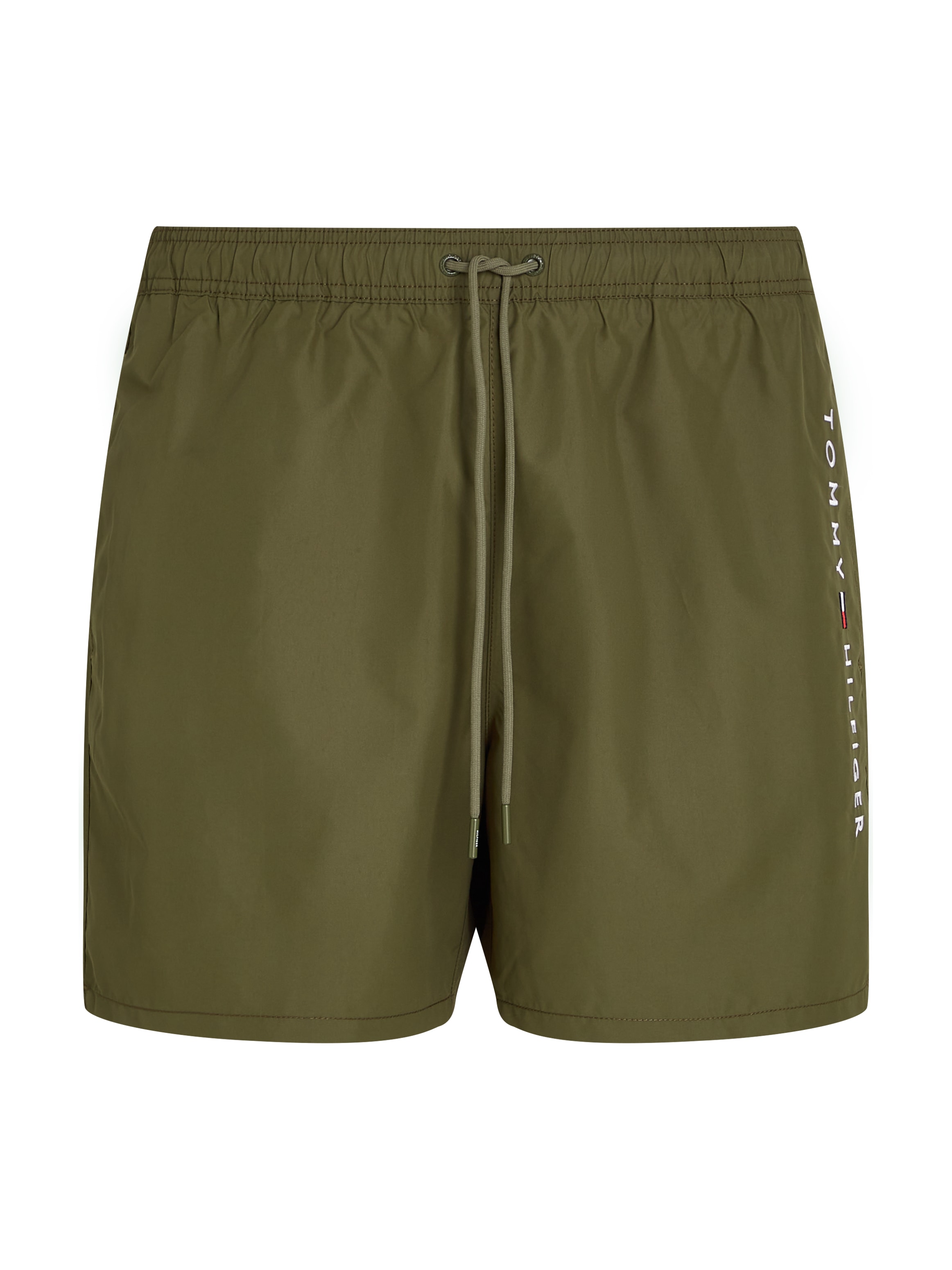 Tommy Hilfiger Swimwear Badeshorts »MEDIUM DRAWSTRING«, mit Logostickerei an der Hüfte