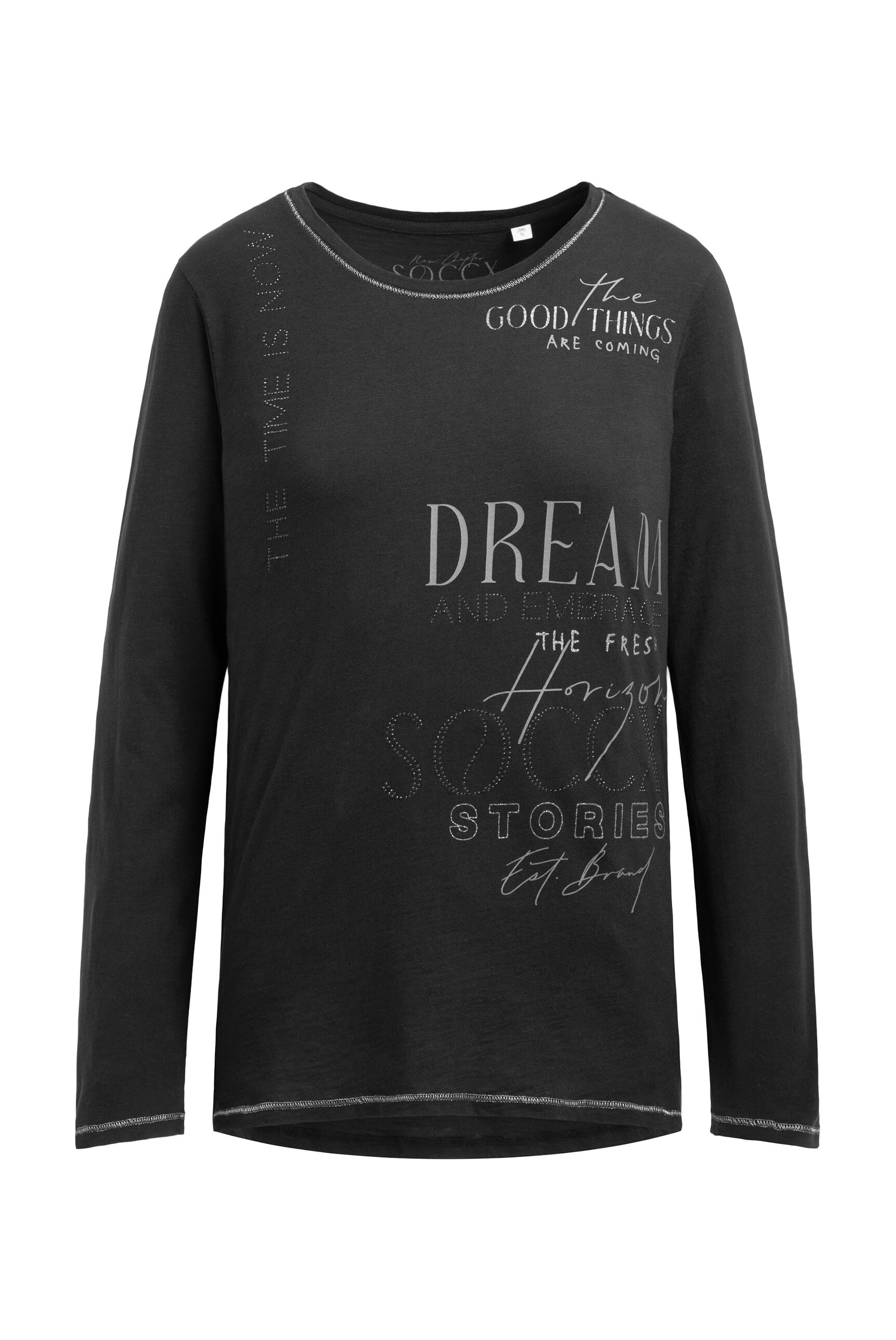 SOCCX Rundhalsshirt aus Baumwolle