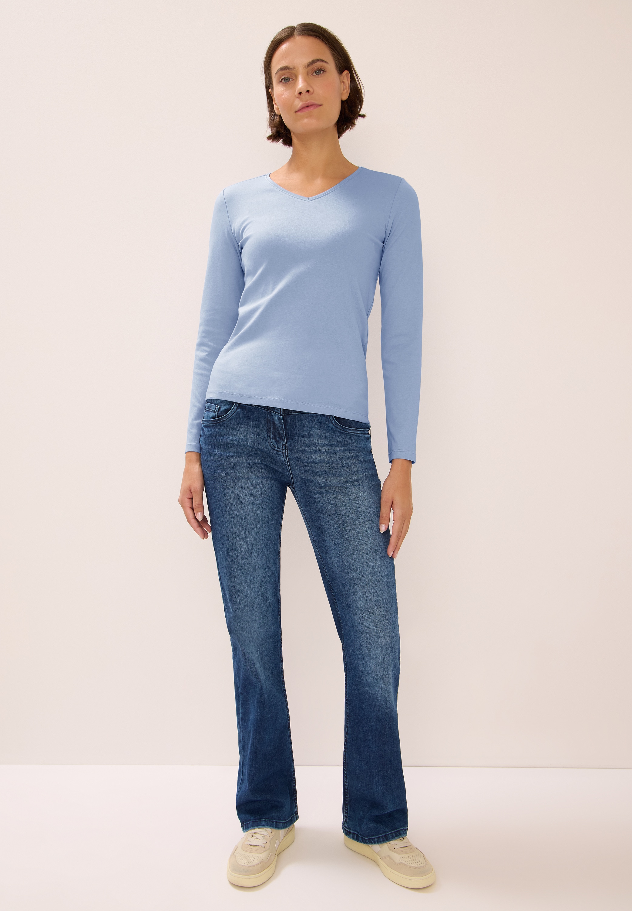 Cecil Langarmshirt, aus reiner Baumwolle