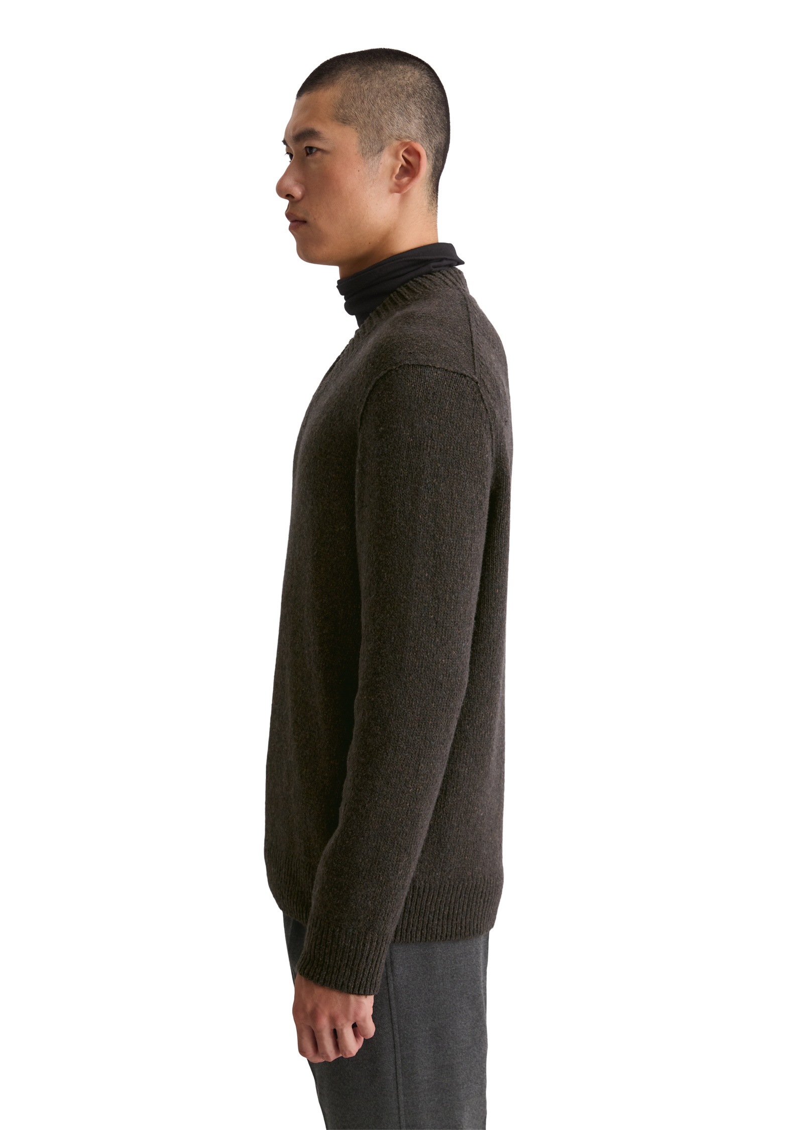 Marc OPolo V-Ausschnitt-Pullover "aus weichem Woll-Mix" günstig online kaufen