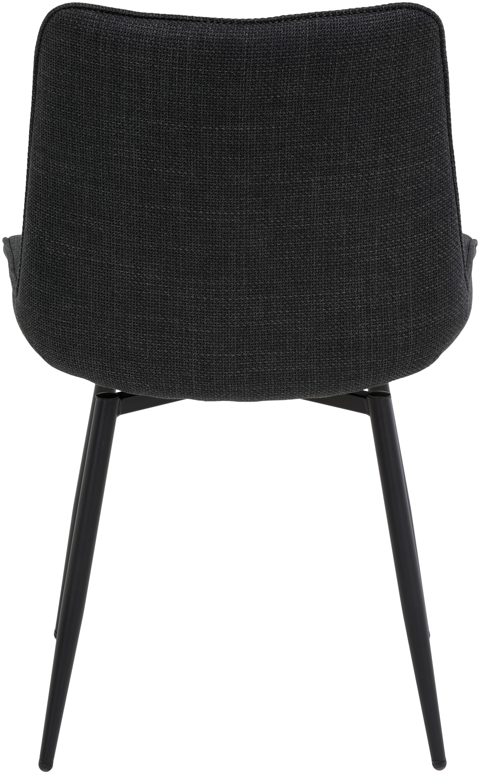 HELA Drehstuhl »Vierfußstuhl BERGEN«, (Set), 4 St., Webstoff, Esszimmerstuhl, XL-Sitzbreite, 360° drehbar