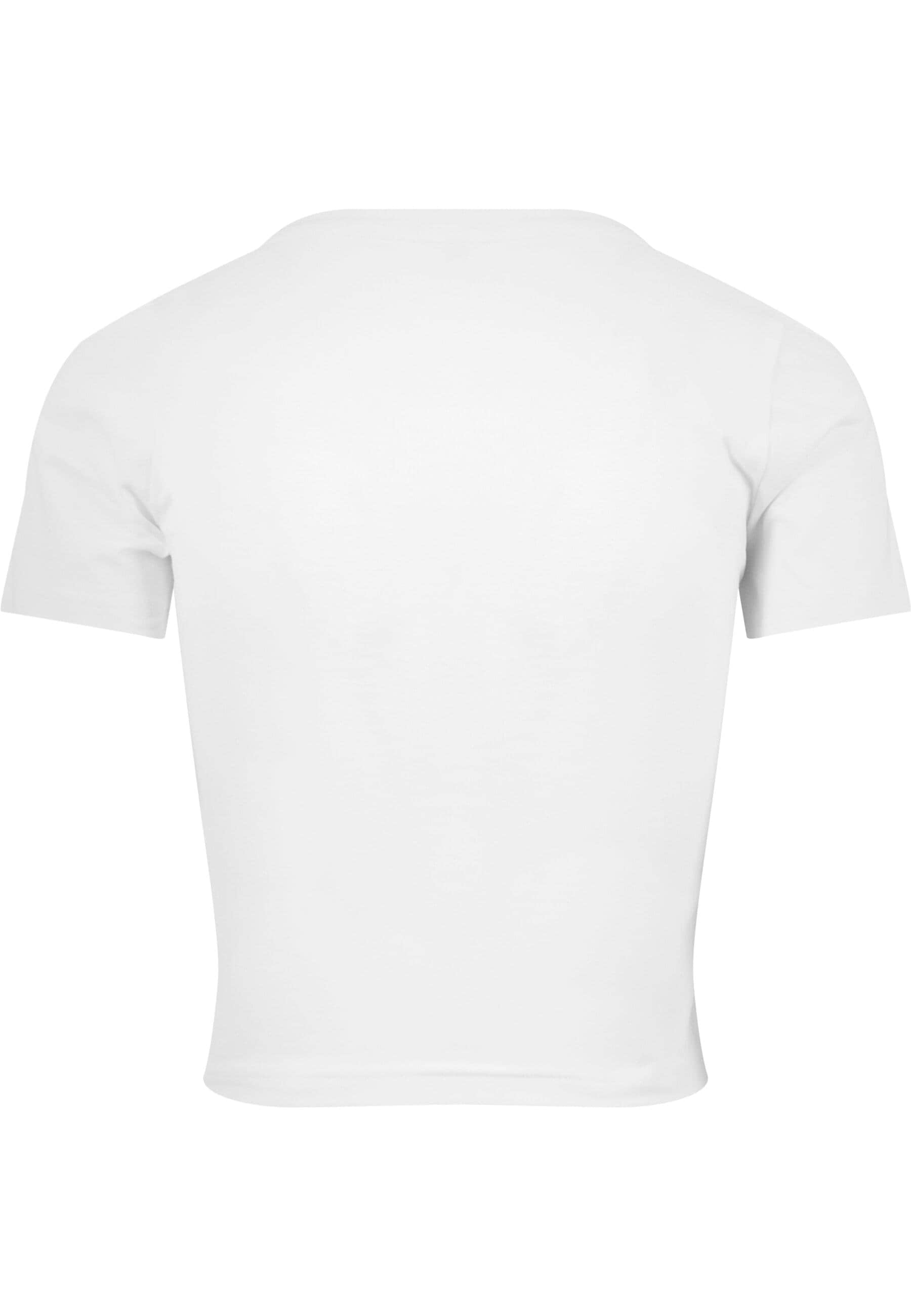 MisterTee T-Shirt "MisterTee Damen Ladies Butterfly Cropped Tee" 1 Stk. günstig online kaufen