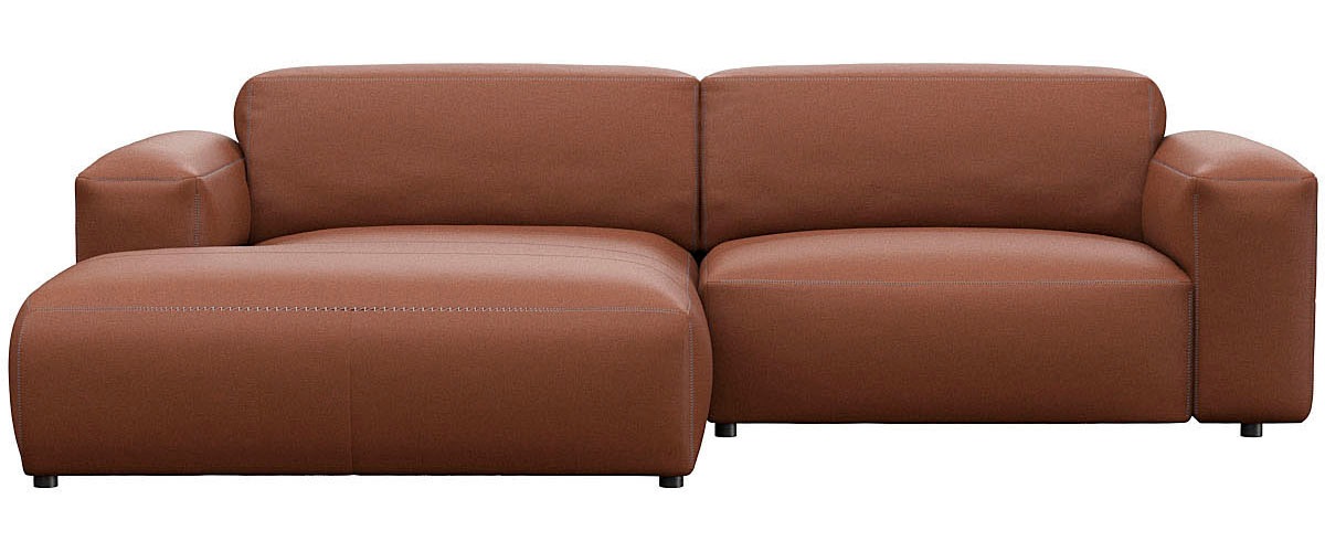 FLEXLUX Ecksofa »Lucera« modern & anschmiegsam...