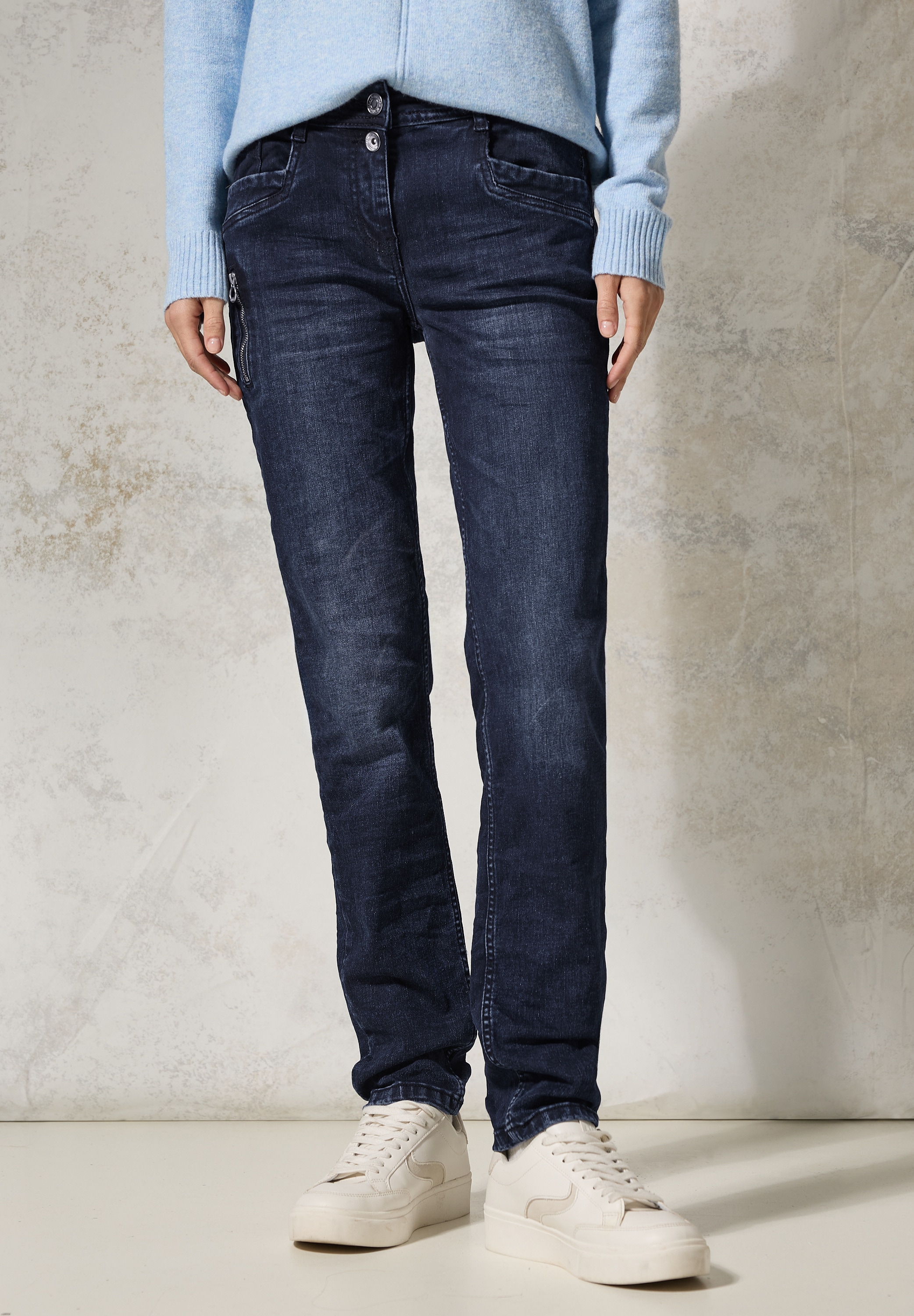 Cecil Gerade Jeans, 5-Pocket-Style günstig online kaufen