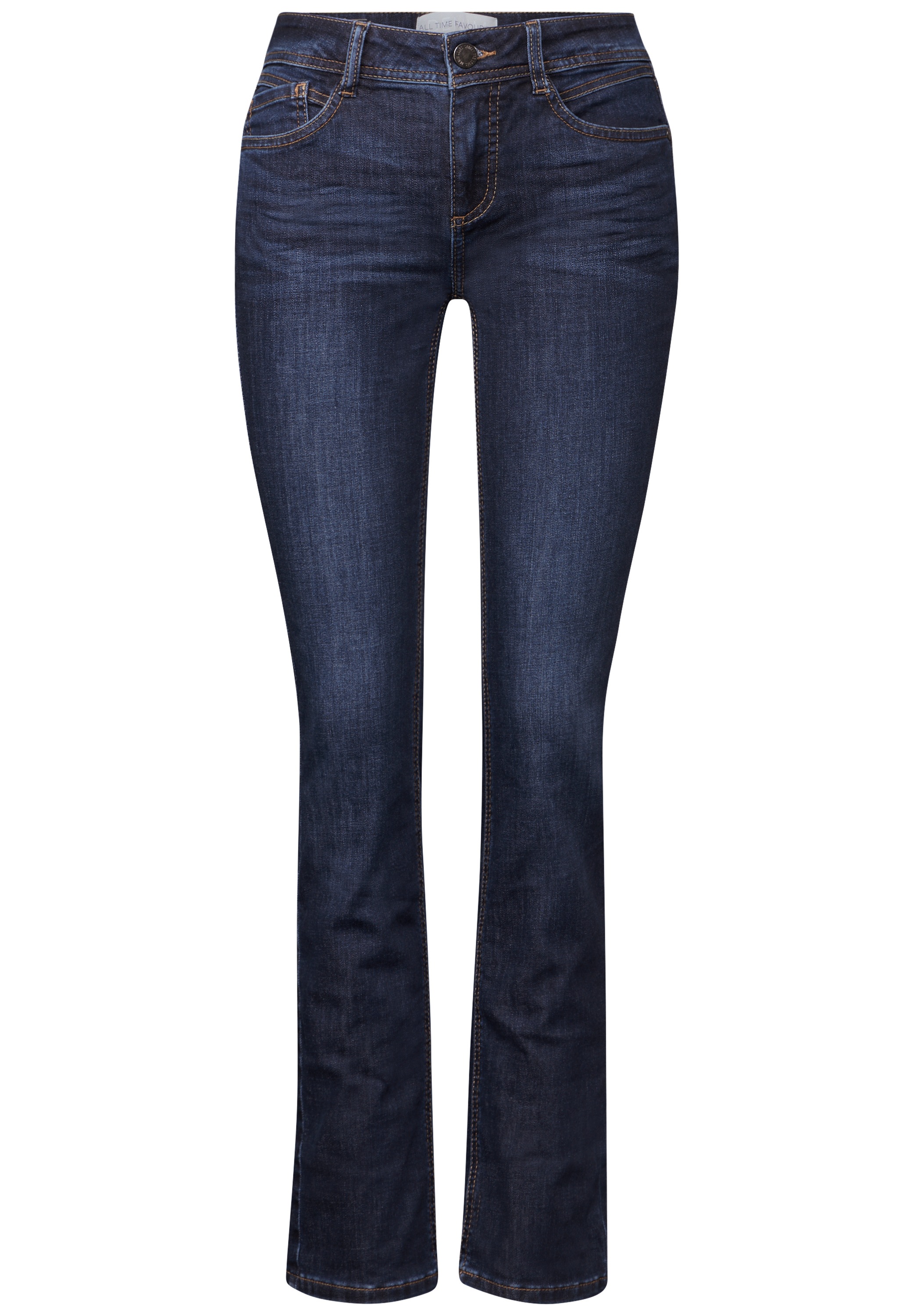 STREET ONE Gerade Jeans, 5-Pocket-Style