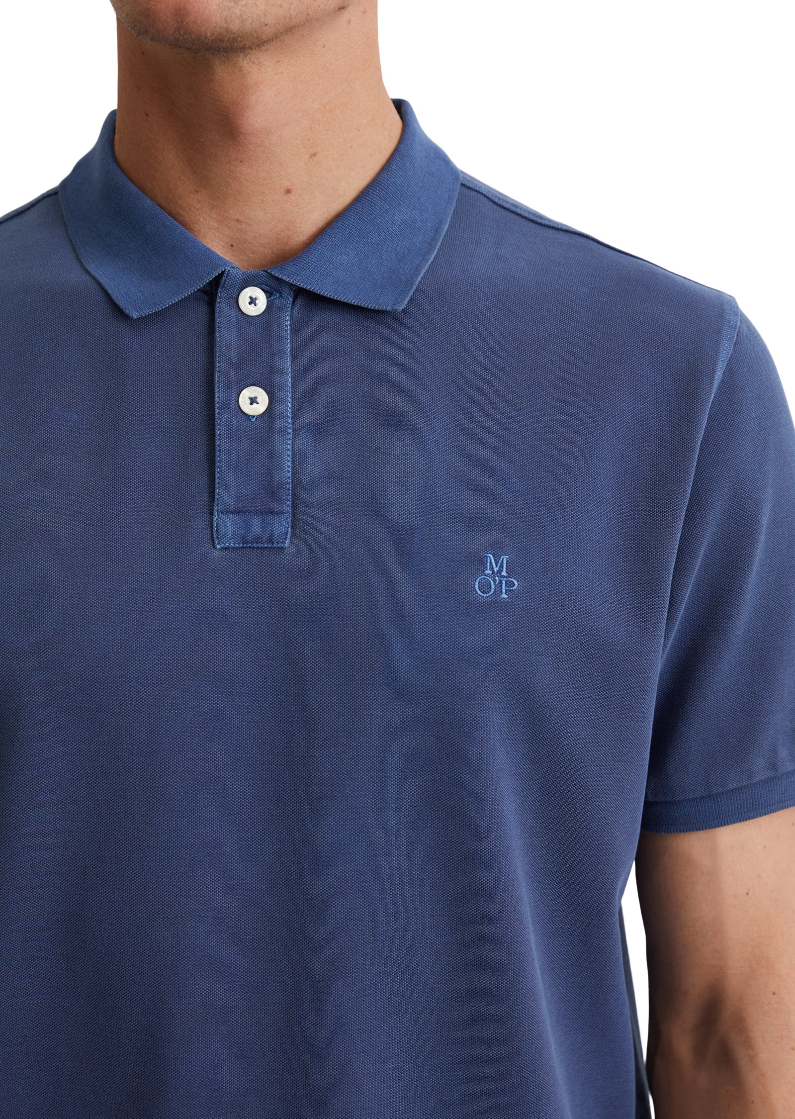 Marc O'Polo Poloshirt, (MOP casual men POLOshirt), aus Pique