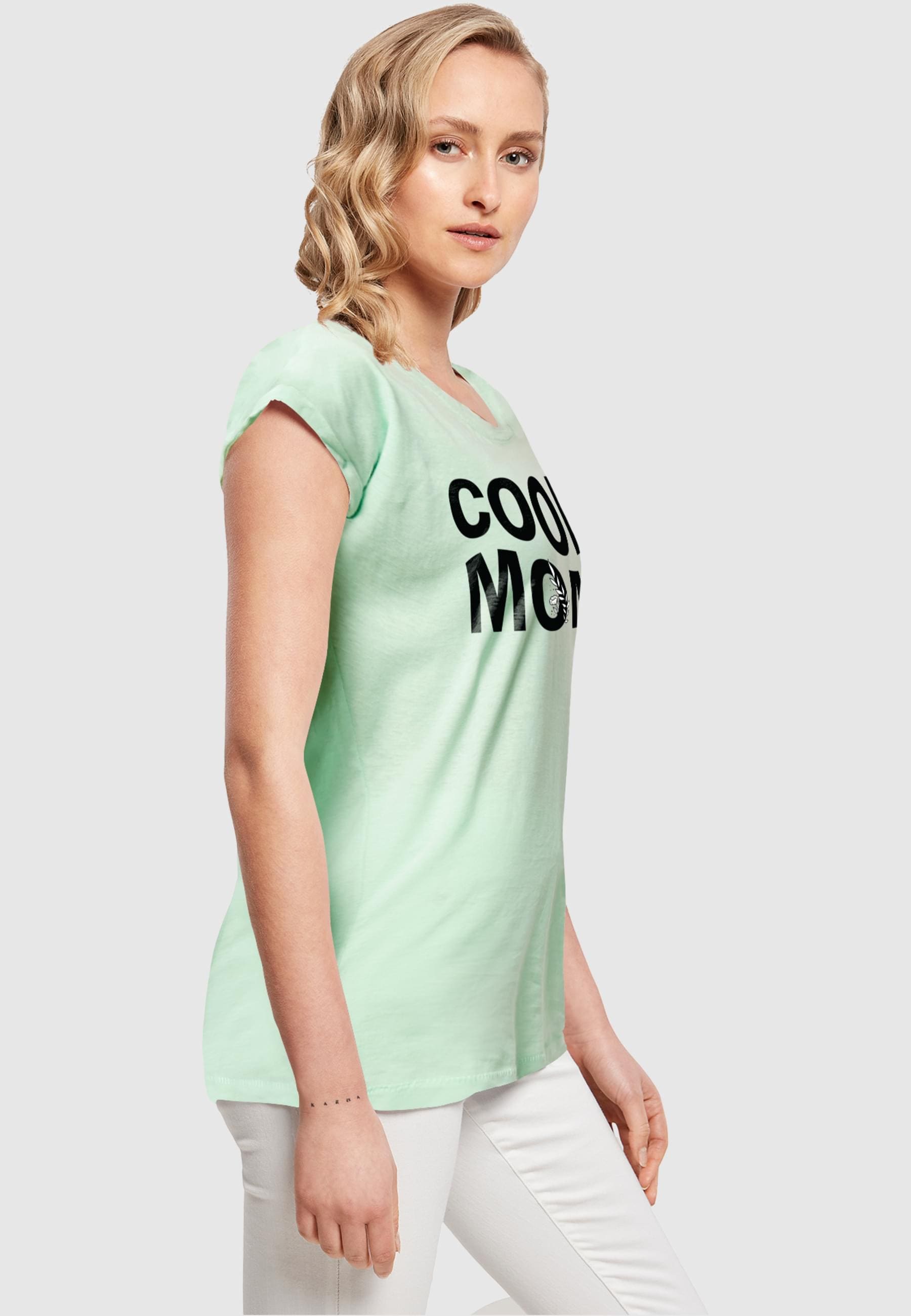 Merchcode T-Shirt »Merchcode Damen Ladies Mothers Day - Cool mom T-Shirt«, (1 tlg.)