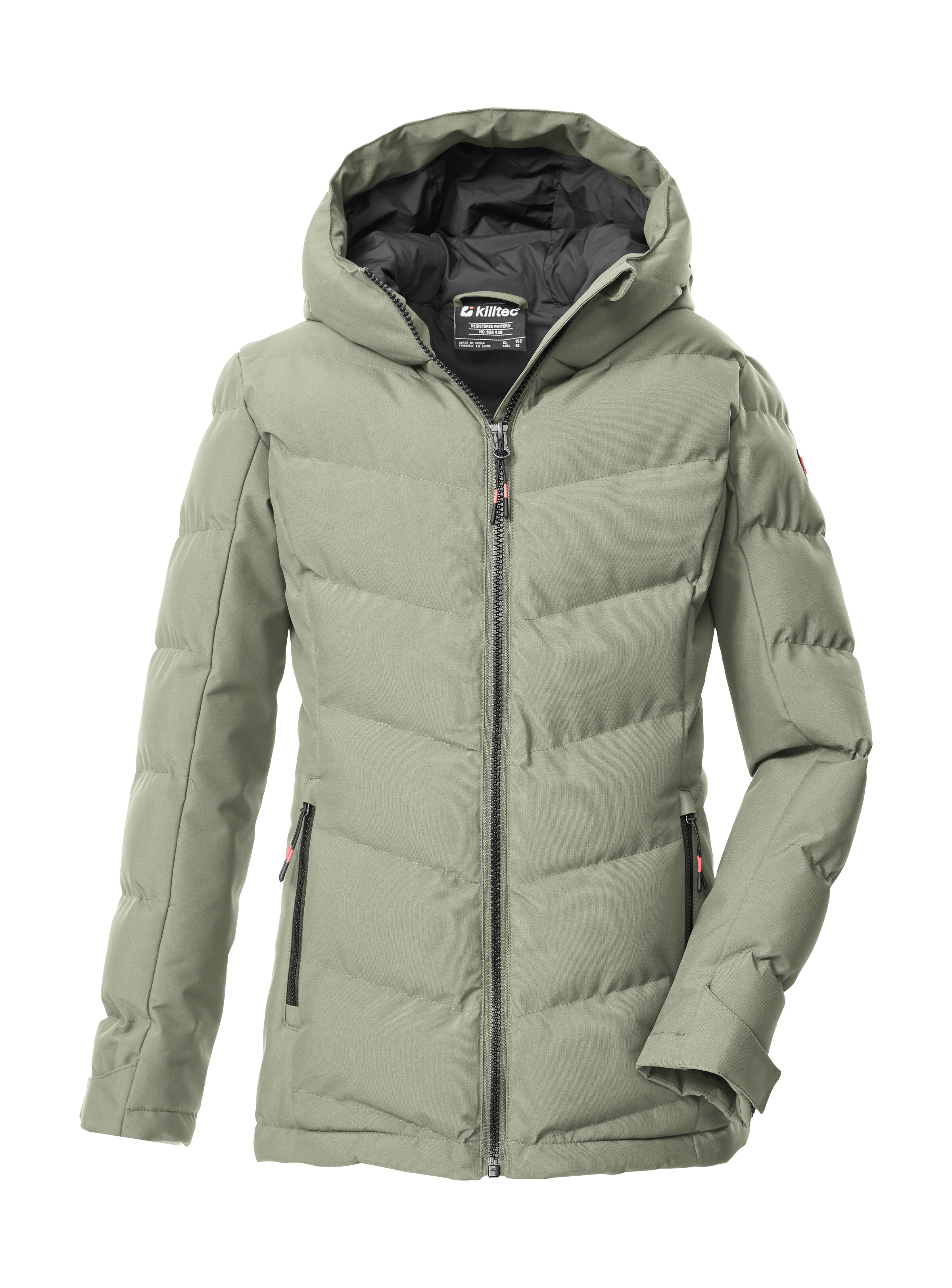Killtec "KOW 220 GRLS QLTD JCKT" Winddichte, wasserabweisende Kinderjacke mit verstellbaren Bündchen