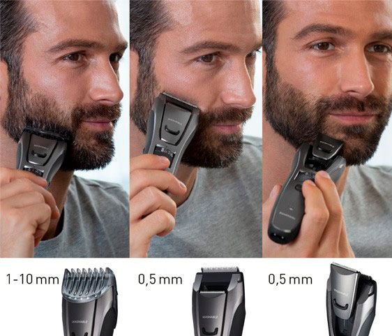 Körper inkl. & Multifunktionstrimmer Bart, Raten »ER-GB80-H503«, Aufsätze, Panasonic auf | Haare für BAUR 3 Detailtrimmer