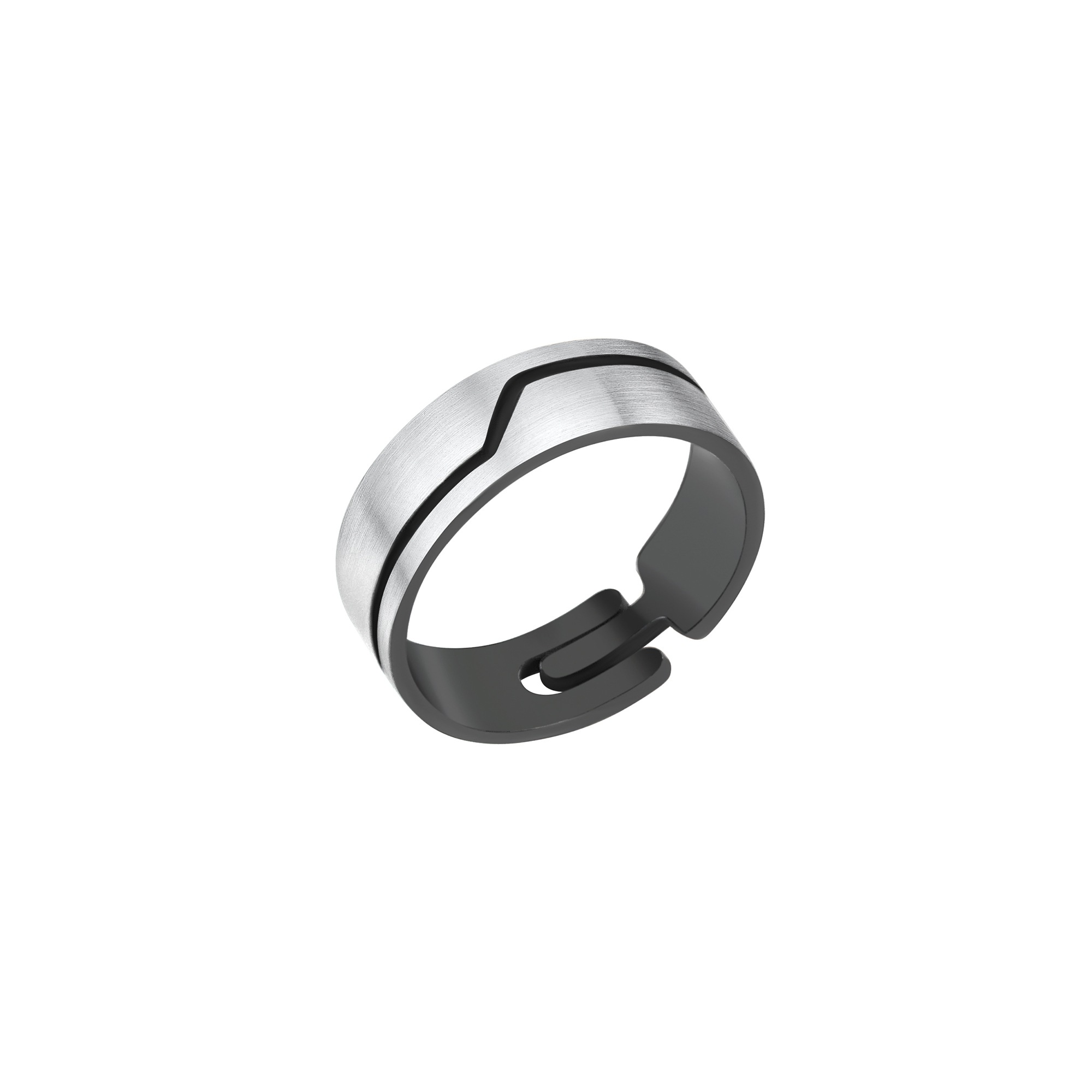 Vivance Fingerring »925 Sterling Silber oxidie...