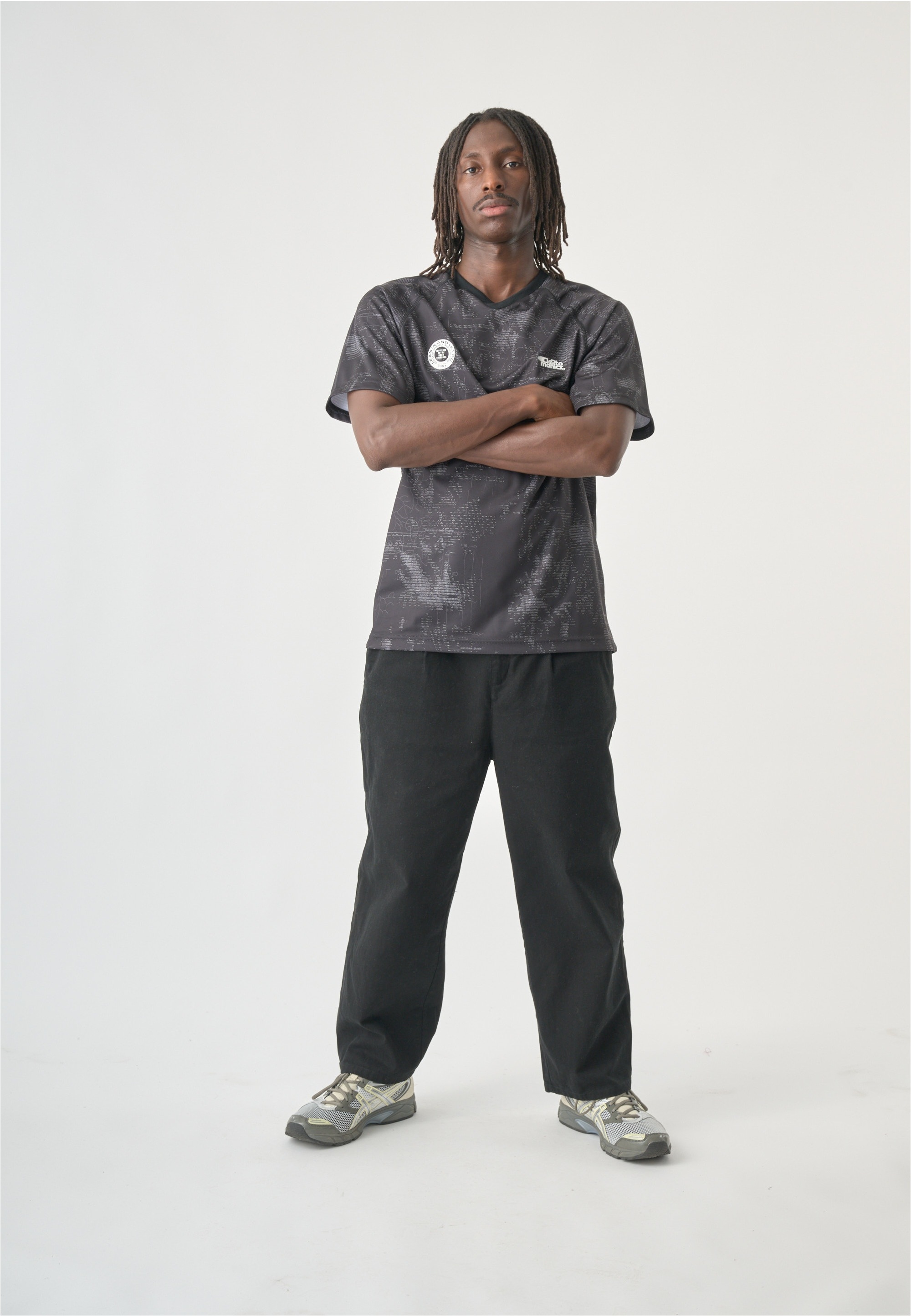 Cleptomanicx T-Shirt mit cooler Musterung