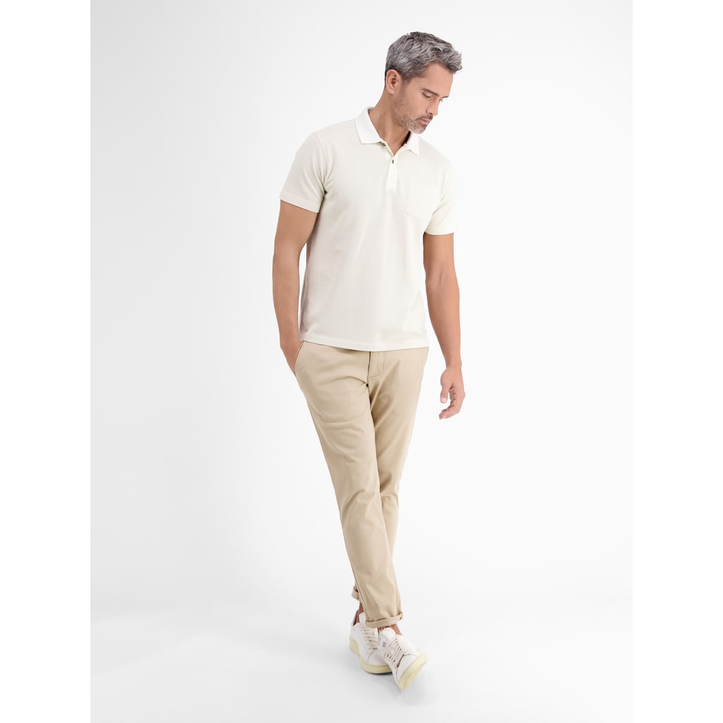 LERROS Poloshirt »LERROS Poloshirt in Two-Tone-Piqué«