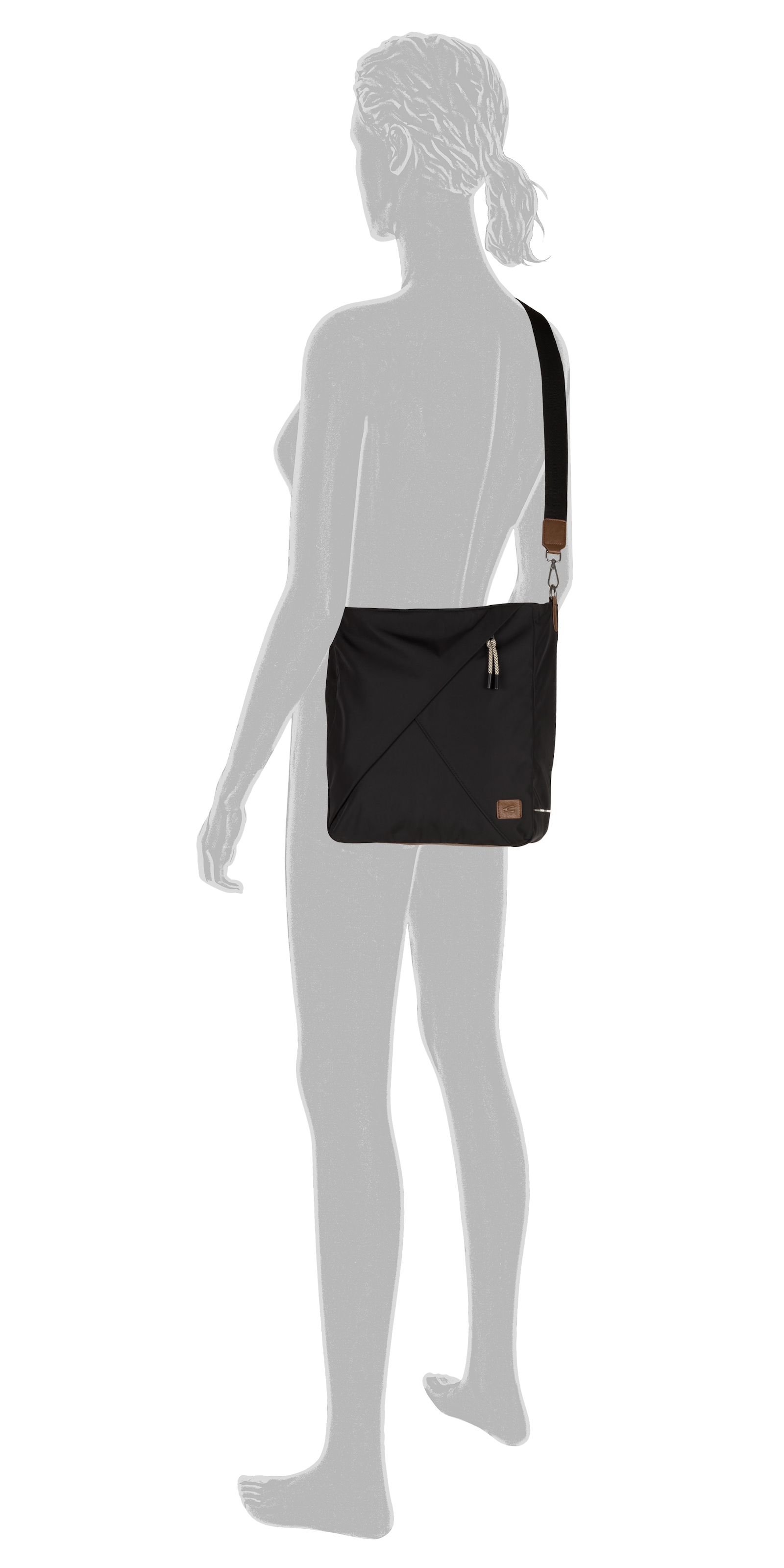 camel active Shopper »Aurum«, aus recyceltem, robusten Nylon leichtgewichtig mit feinen Details